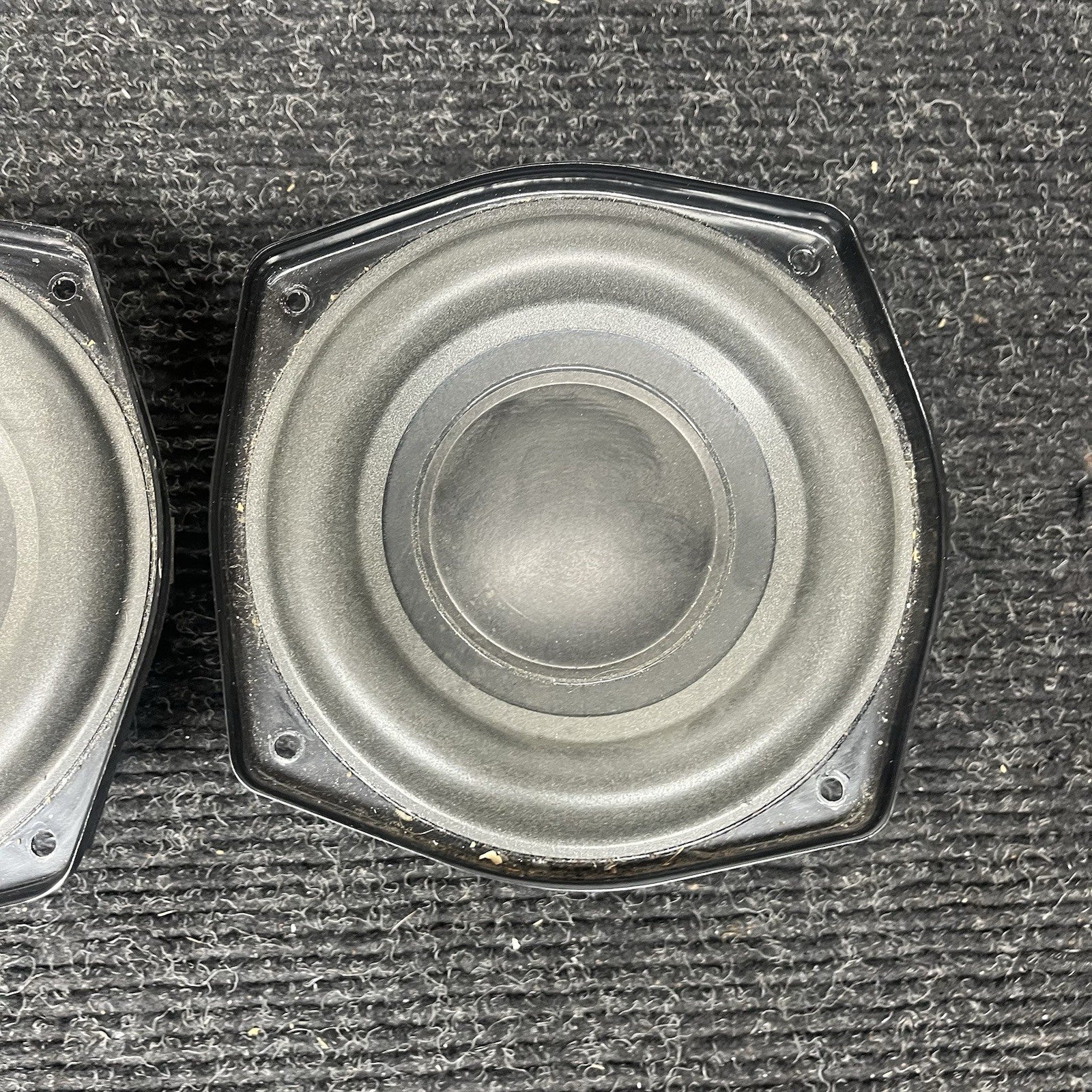 ☑️ 03-08 BMW E85 Z4 SET OF 2 REAR LEFT & RIGHT TOP HI-FI SUBWOOFER SPEAKER OEM
