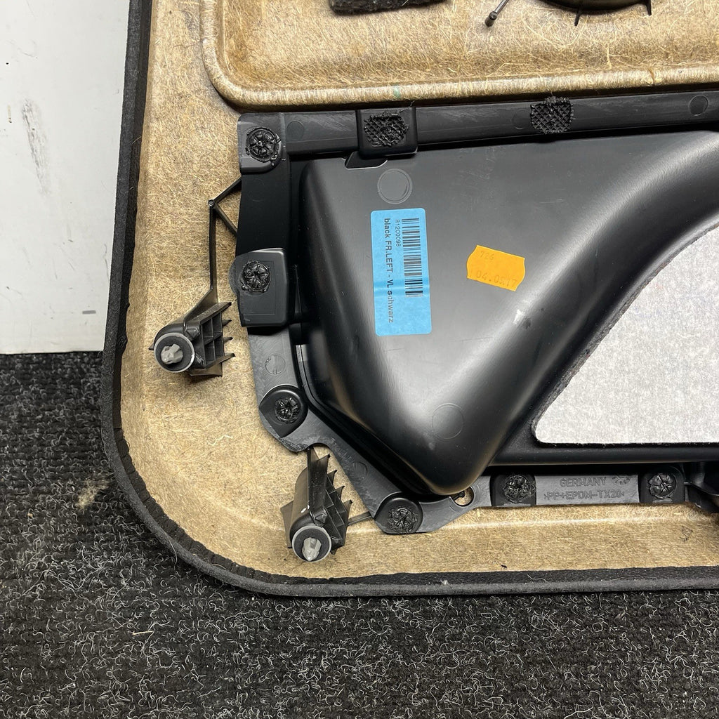 ☑️ 15-20 OEM BMW F36 428 430 Front Driver Side Door Card Panel Sensatec Black