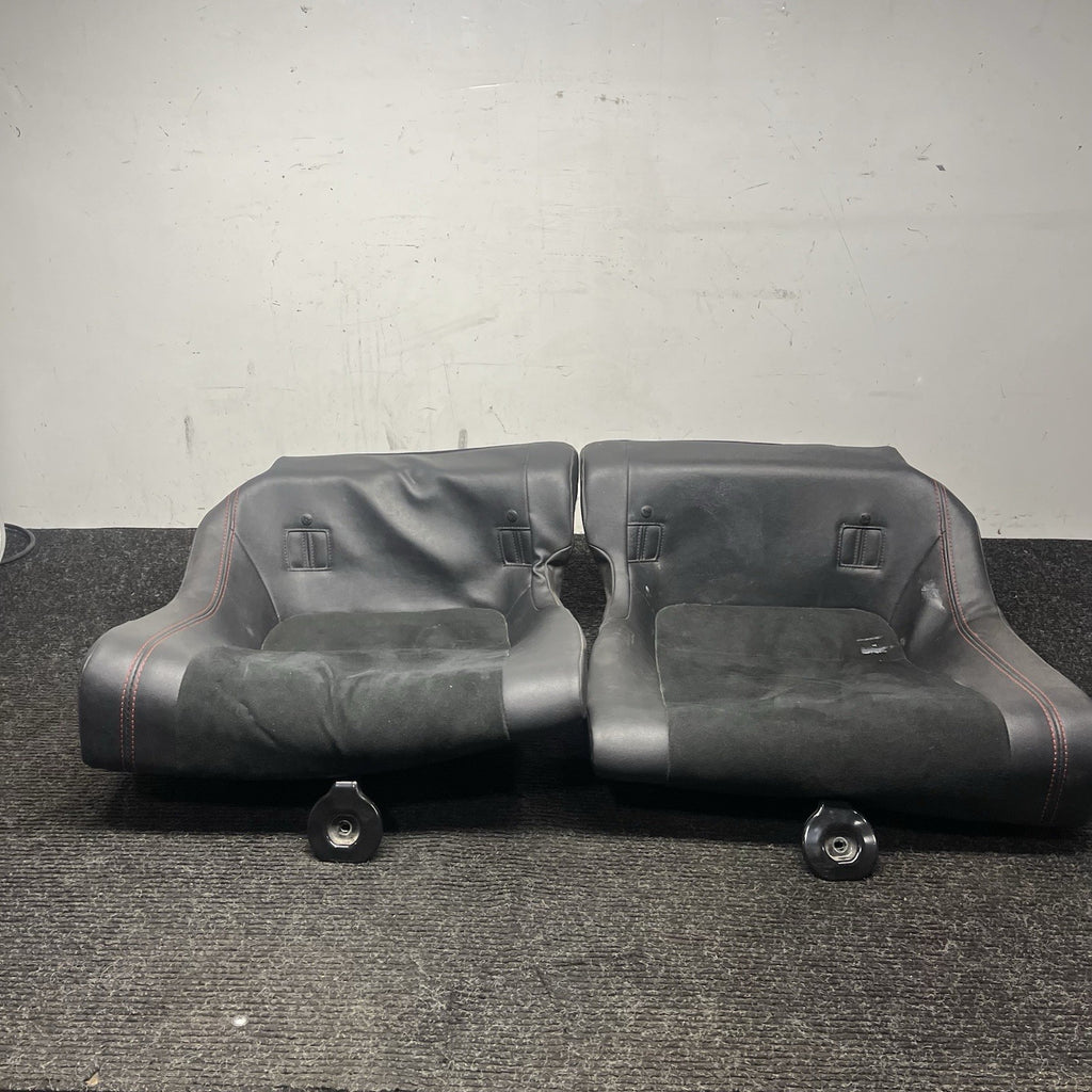 ☑️ 13-17 SUBARU BRZ REAR LOWER BOTTOM SEAT CUSHION COVER PAIR OEM