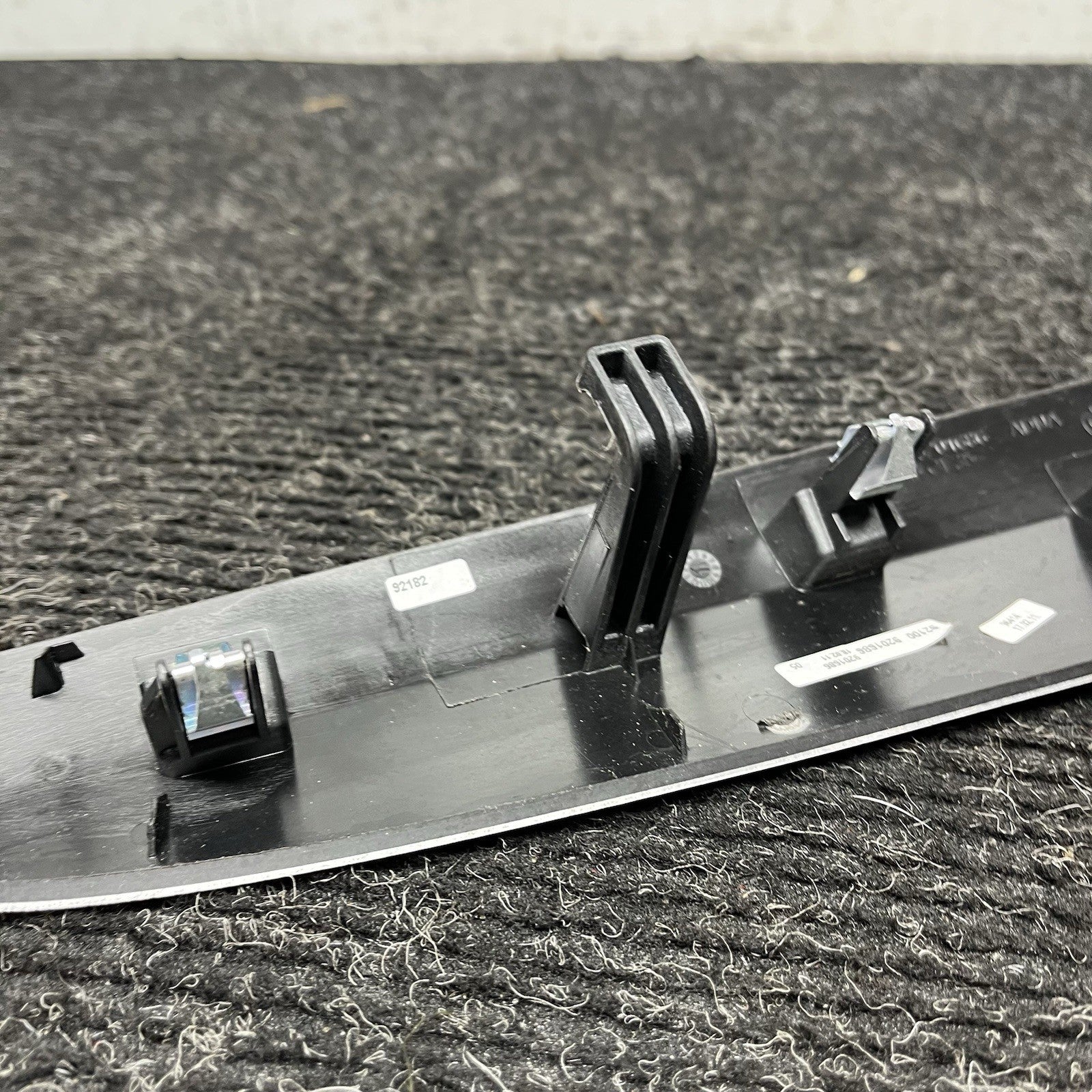 ☑️ 2011-2017 BMW X3 F25 Interior Passenger Dash Silver Trim Cover 9201686 OEM