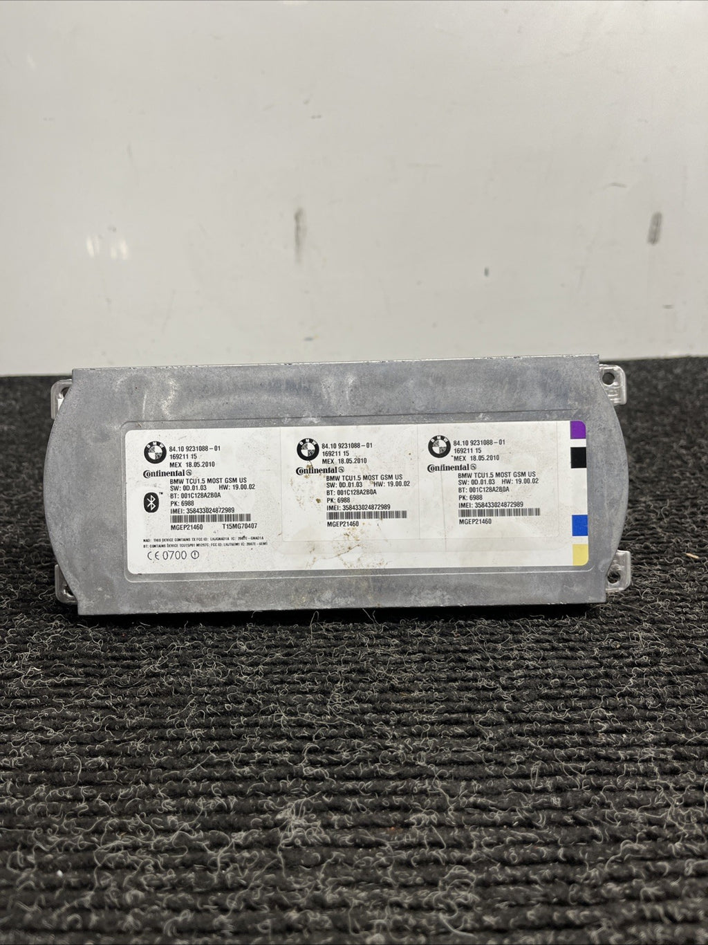 ☑️ OEM BMW E90 E92 E82 E60 E88 Bluetooth IBUS Telematic Control Module Unit TCU