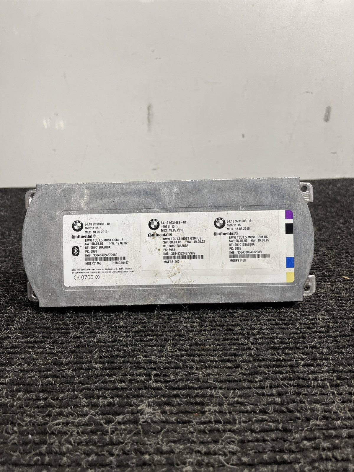 ☑️ OEM BMW E90 E92 E82 E60 E88 Bluetooth IBUS Telematic Control Module Unit TCU