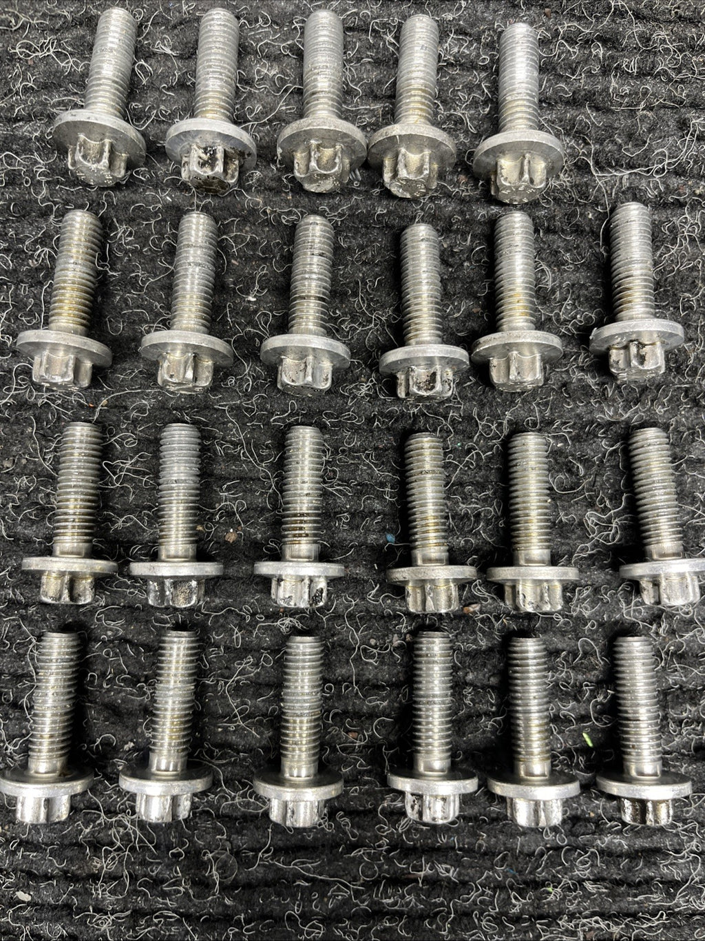 ☑️ 2007-2010 BMW 335i E90 E92 E93 E82 N54 Oil Pan Bolt  Complete Set OEM