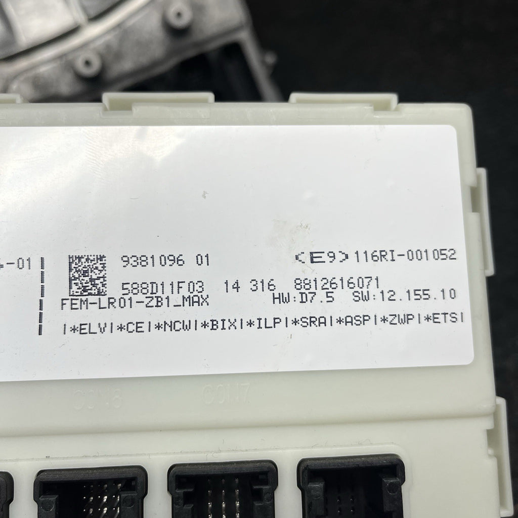 ☑️ BMW F22 F30 F32 M235i 335i 435i N55 Engine ECU DME FEM Ignition Key SET OEM