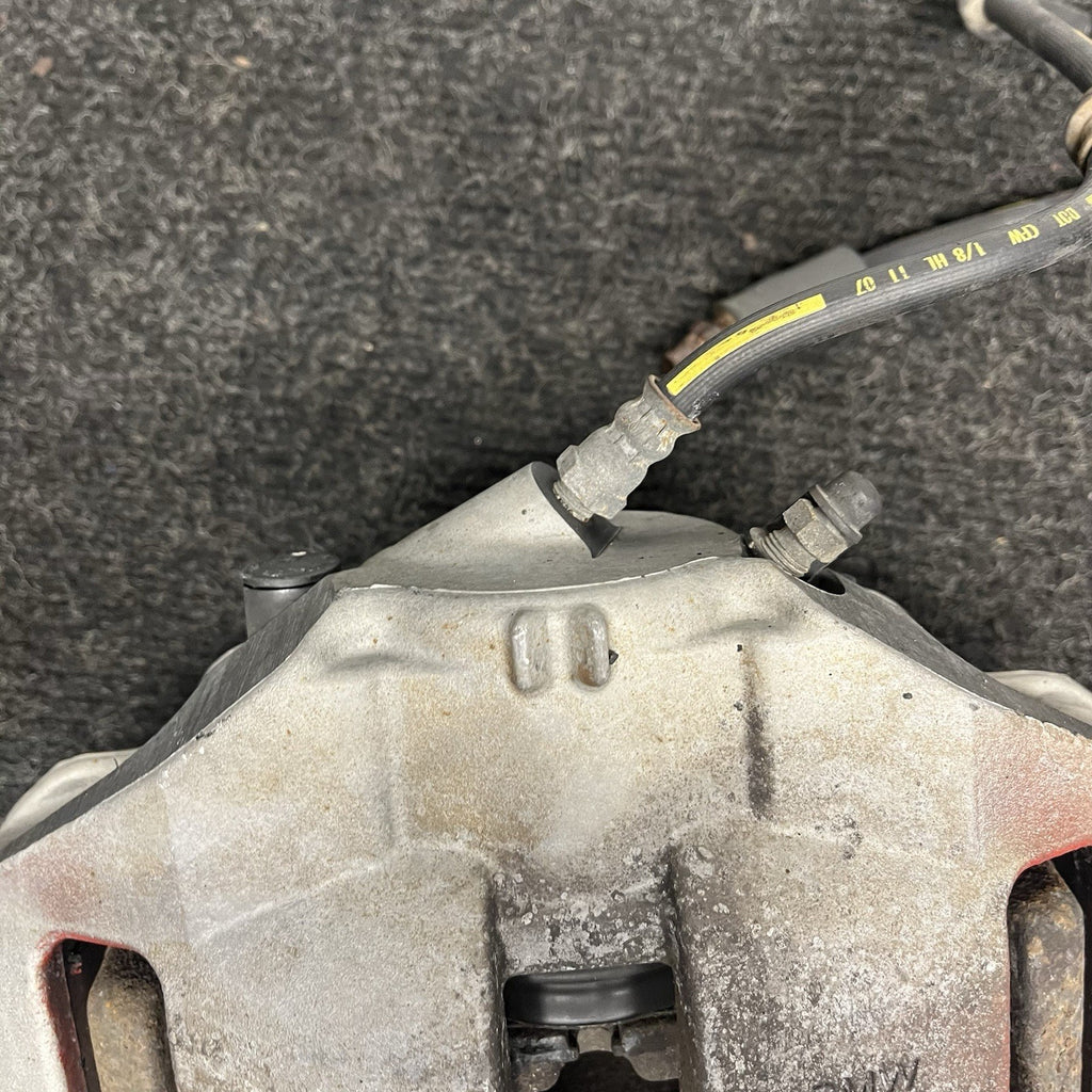 ☑️ 06-11 E90 E91 E92 E93 E84 335 Z4 BMW 335i Front Brake Caliper Set OEM