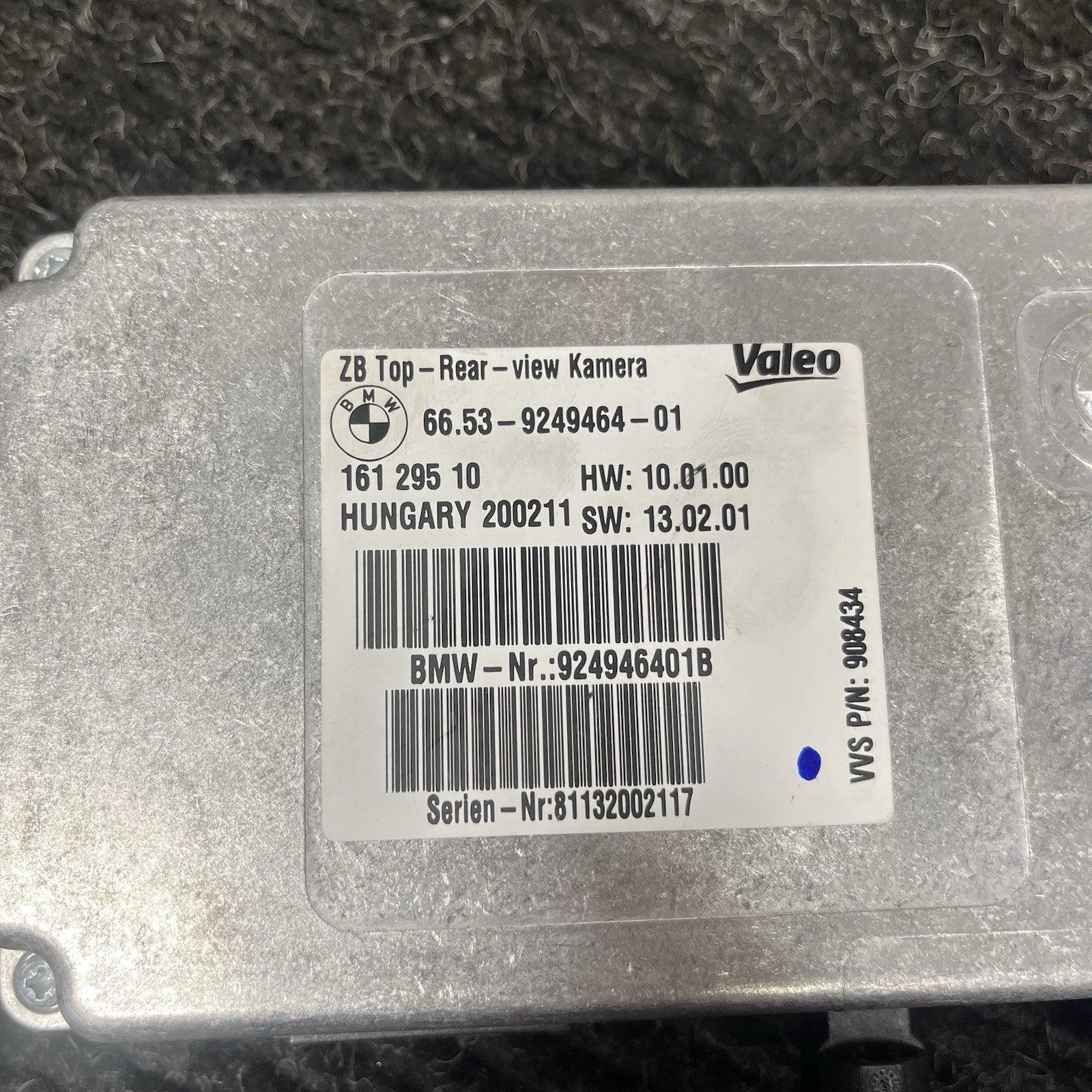 ☑️ 2011 BMW X3 Rear Side View Camera Module OEM