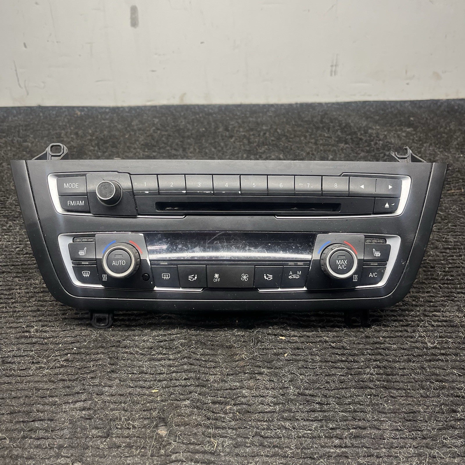☑️ 12-18 BMW F30 320i 328i 335i AC A/C Heater Climate Control Switch USED OEM