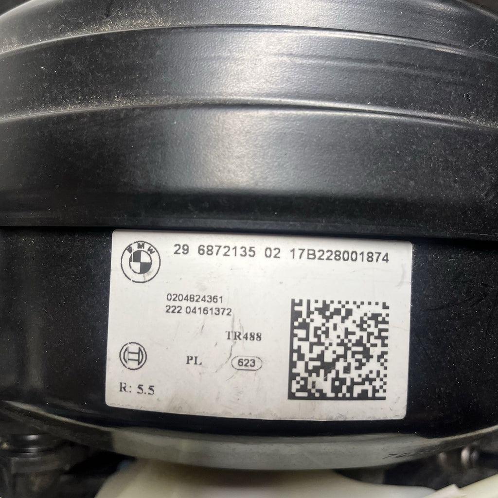 ☑️ 2017-2020 BMW 430I F33 POWER BRAKE BOOSTER W/ MASTER CYLINDER OEM 6872135