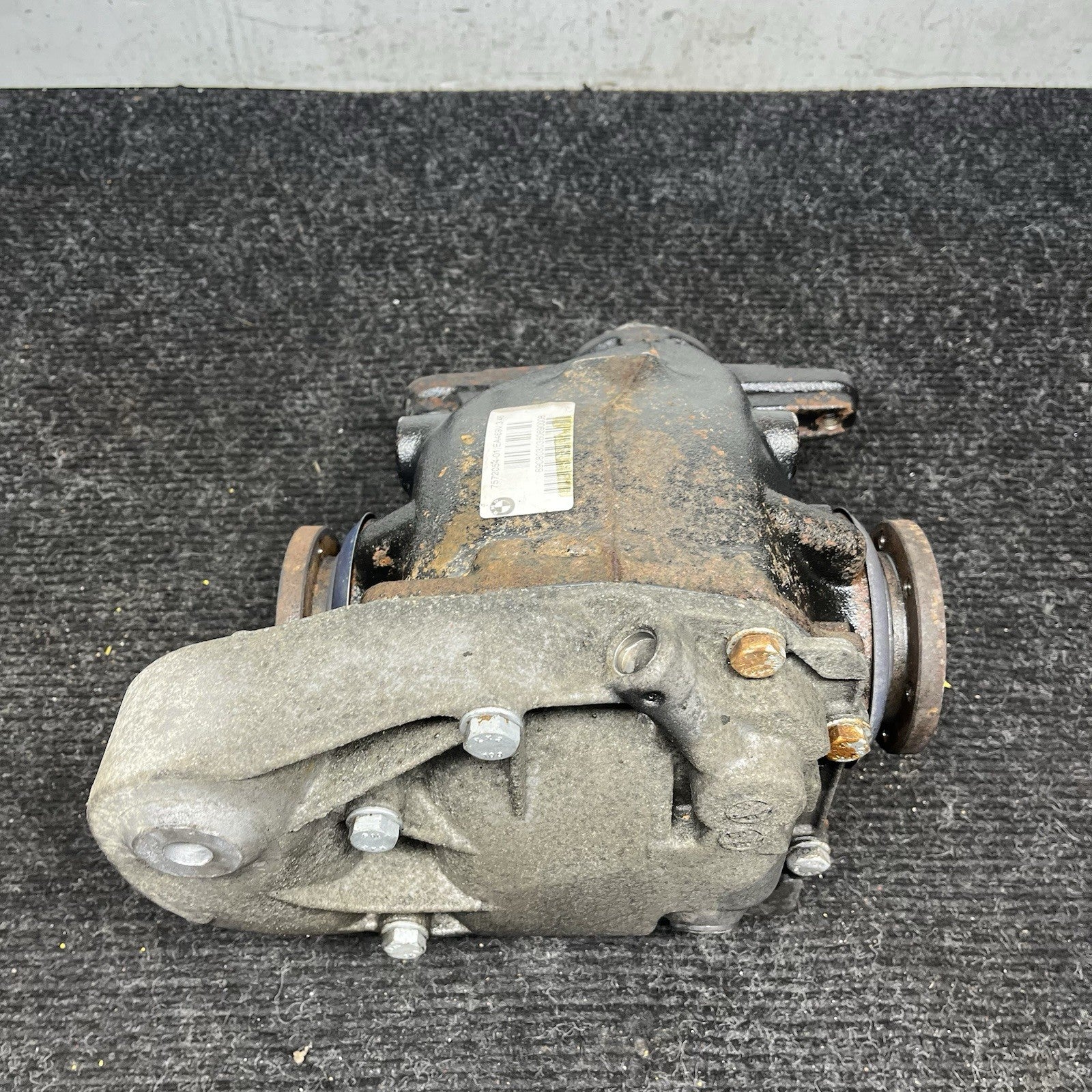 ☑️ 07-13 BMW E82 E90 E92 REAR AUTOMATIC AXLE DIFFERENTIAL CARRIER RATIO 3.46 OEM