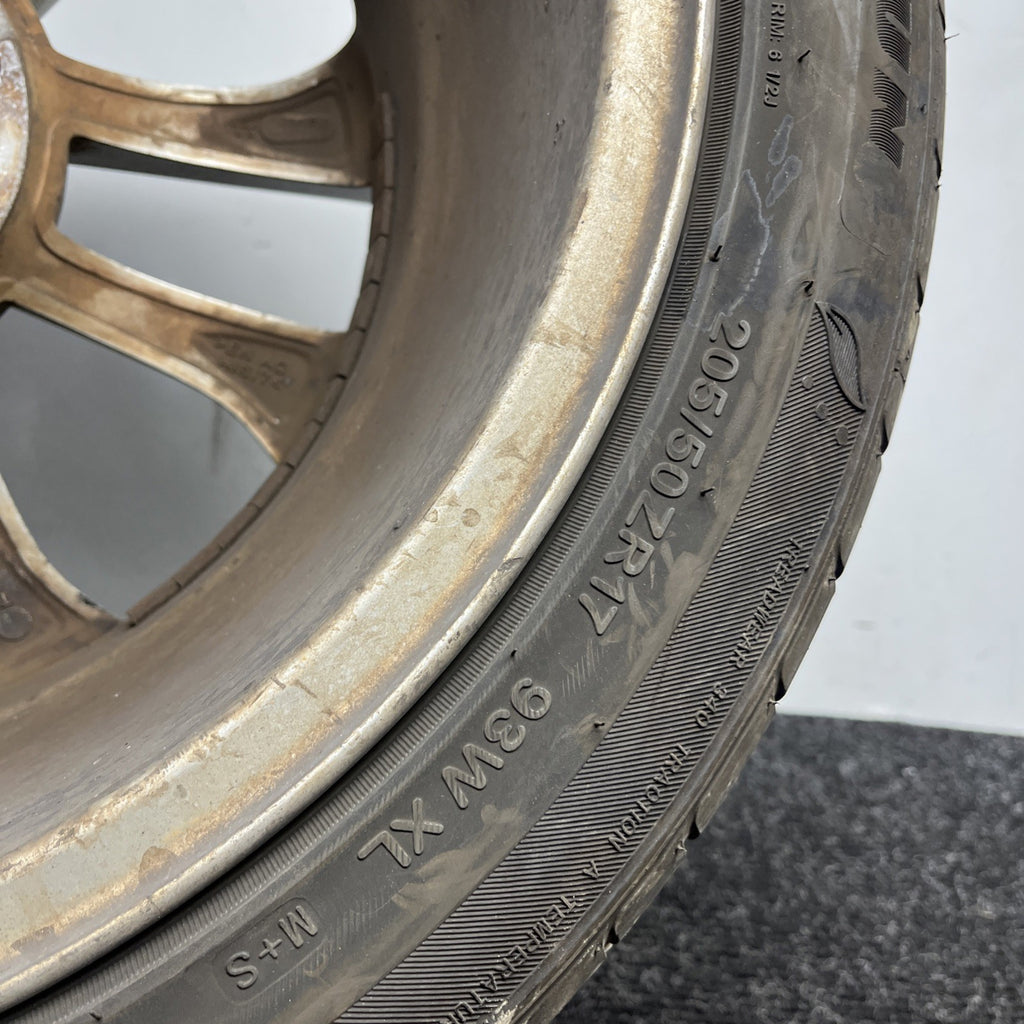 ☑️ Bmw 325I Oem Rim Factory Wheel 17" X 7" 10 Spoke Scuffs 6757042