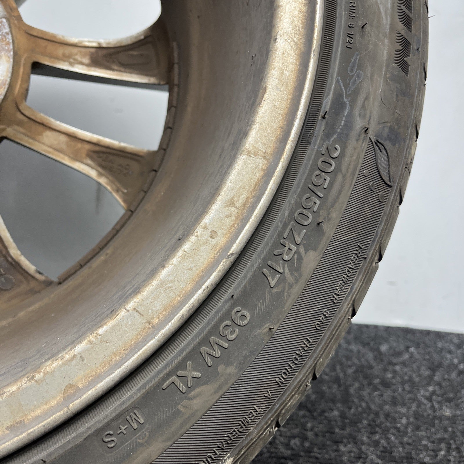 ☑️ Bmw 325I Oem Rim Factory Wheel 17" X 7" 10 Spoke Scuffs 6757042