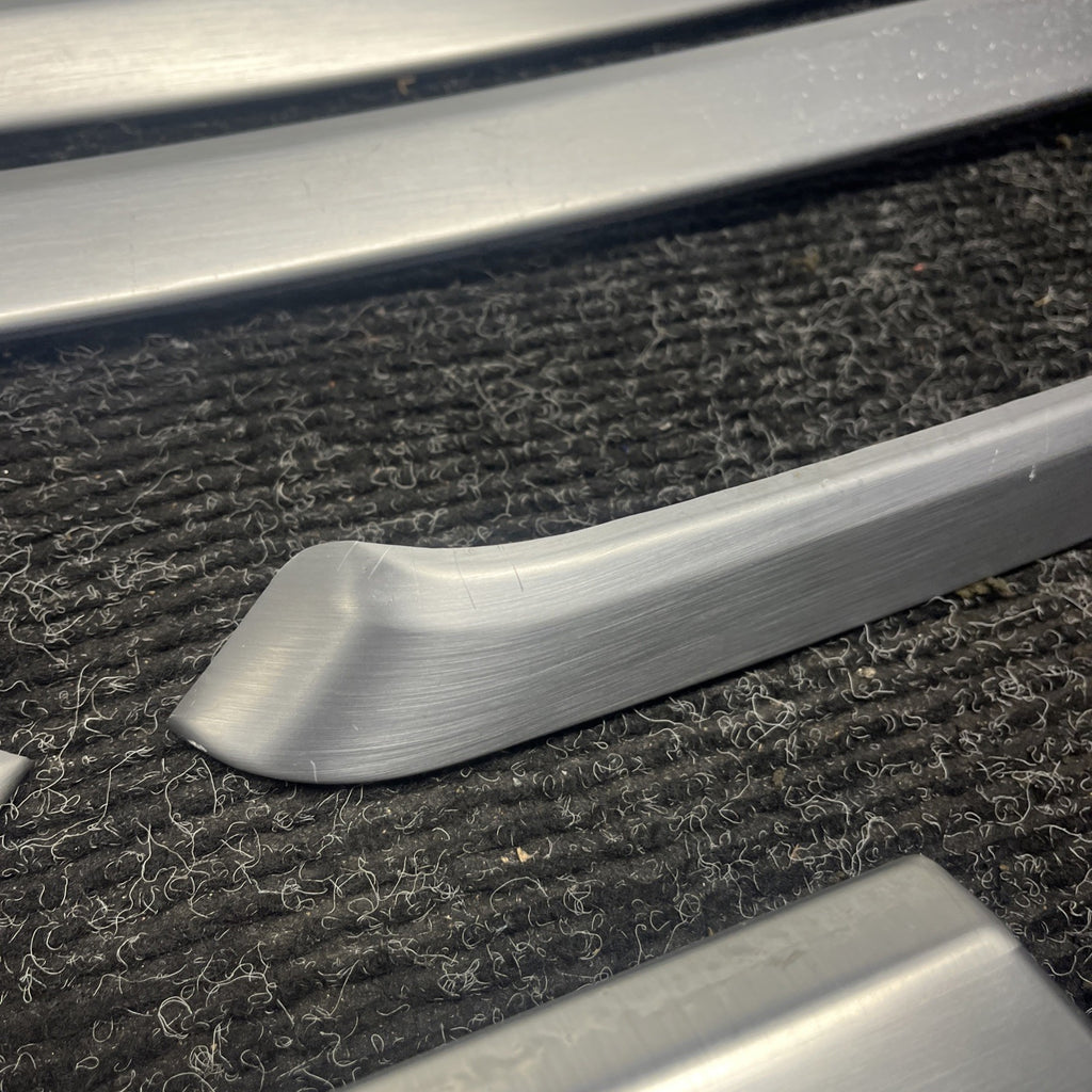 ☑️ 06-11 BMW 3 SERIES E90 SEDAN INTERIOR CONSOLE DOOR DASH TRIM SET ALUMINUM