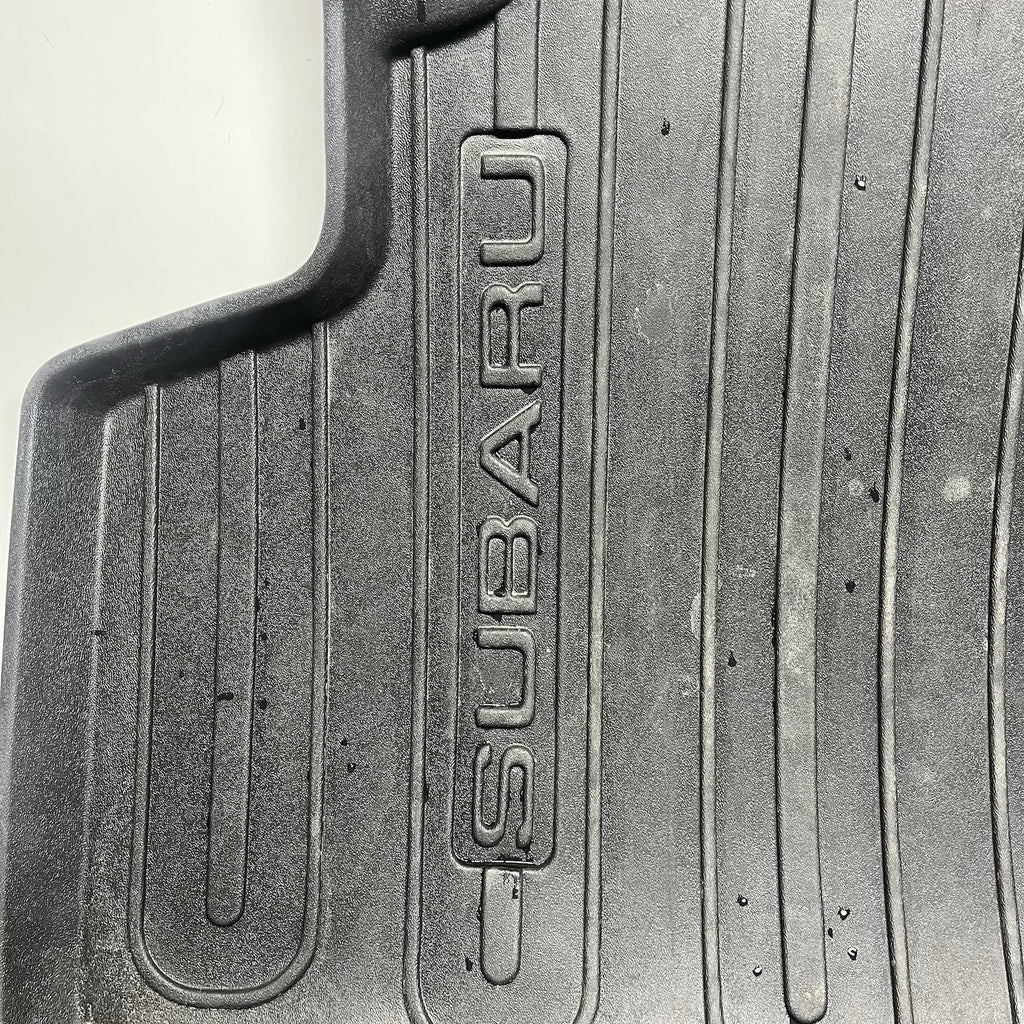 ☑️ 15-21 WRX Black All Weather Rubber Trunk Hatch Floor Mat Liner OEM Factory