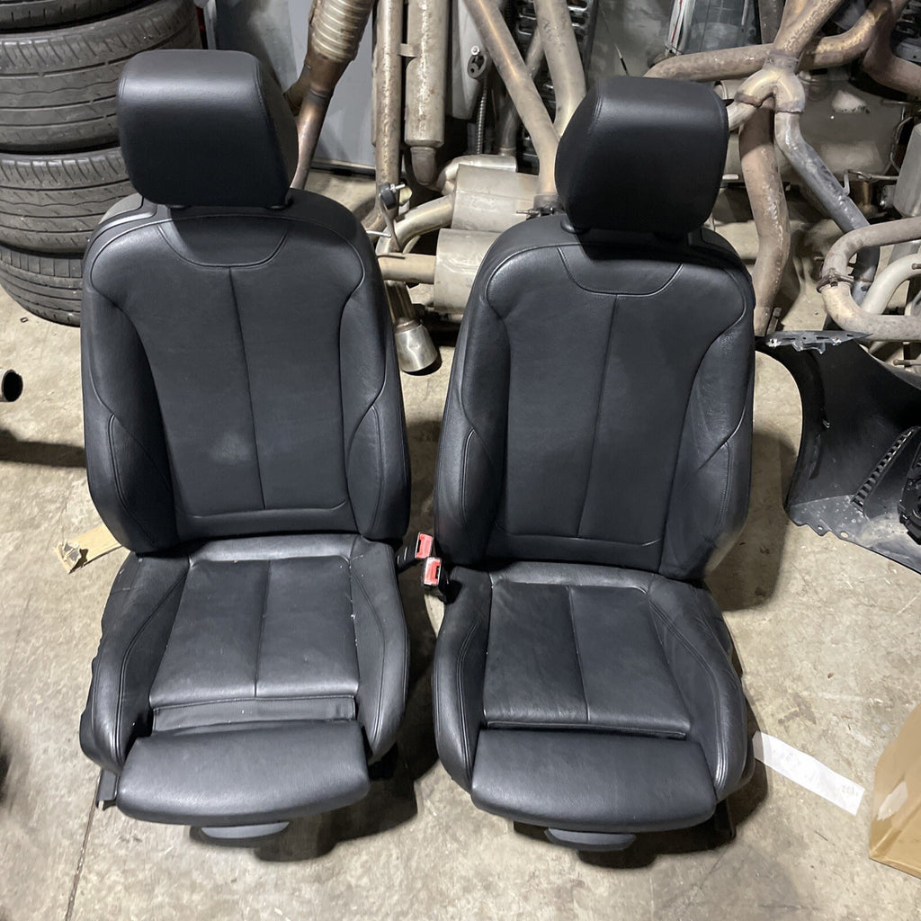 ☑️ 2014-2020 BMW M235i 228i M240i F22 LEFT & RIGHT FRONT LEATHER SEAT SET OEM