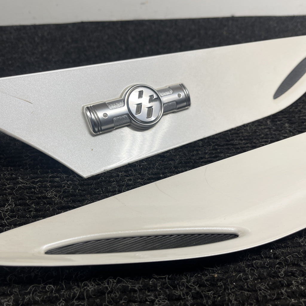 ☑️ 2013-2016 Scion FRS Subaru BRZ 86 OEM Fender Garnish Trim Set Gray Grey