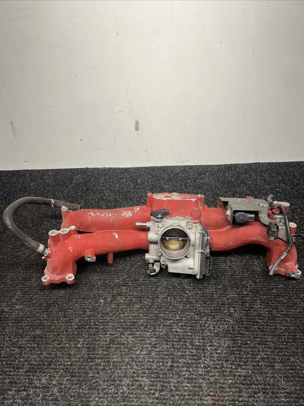 ☑️ 2008-2014 Subaru WRX STI Intake Manifold Assembly W/ Throttle Body OEM 08-14