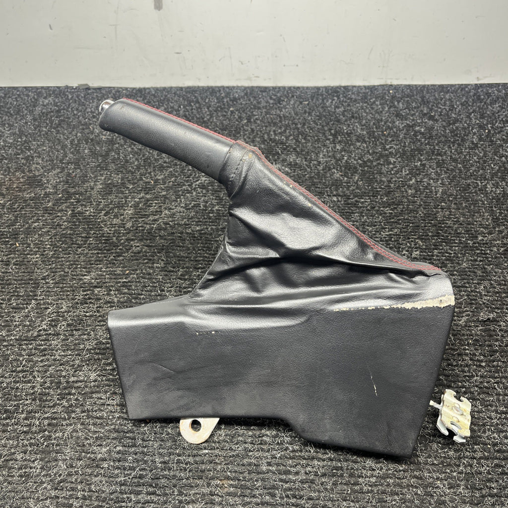 ☑️ 2017-2020 SUBARU BRZ FRS A86 GT86 FA20 2.0L OEM LEATHER E-BRAKE HANDLE ASSY