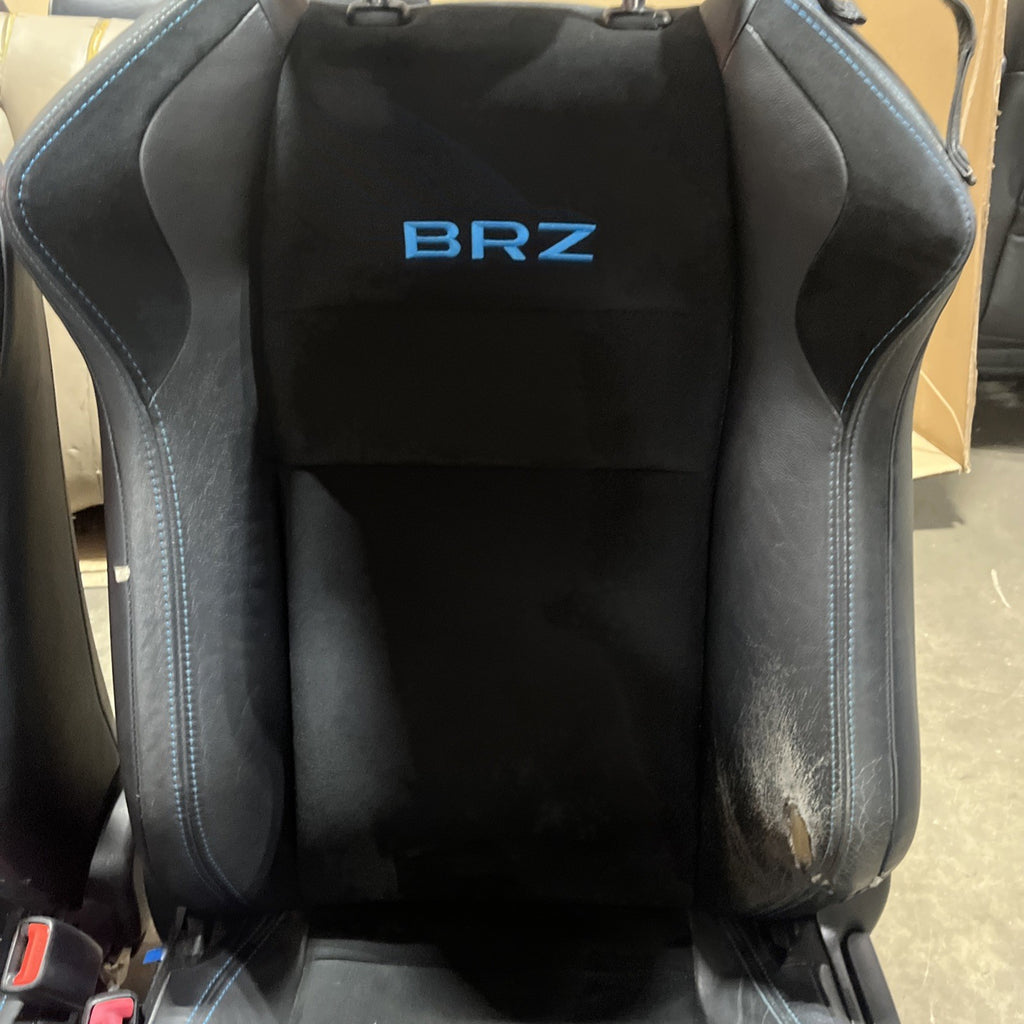 ☑️2013-2020 Toyota 86 BRZ FRS Series Hyper Blue M3Y Seat Set Pair Left Right OEM