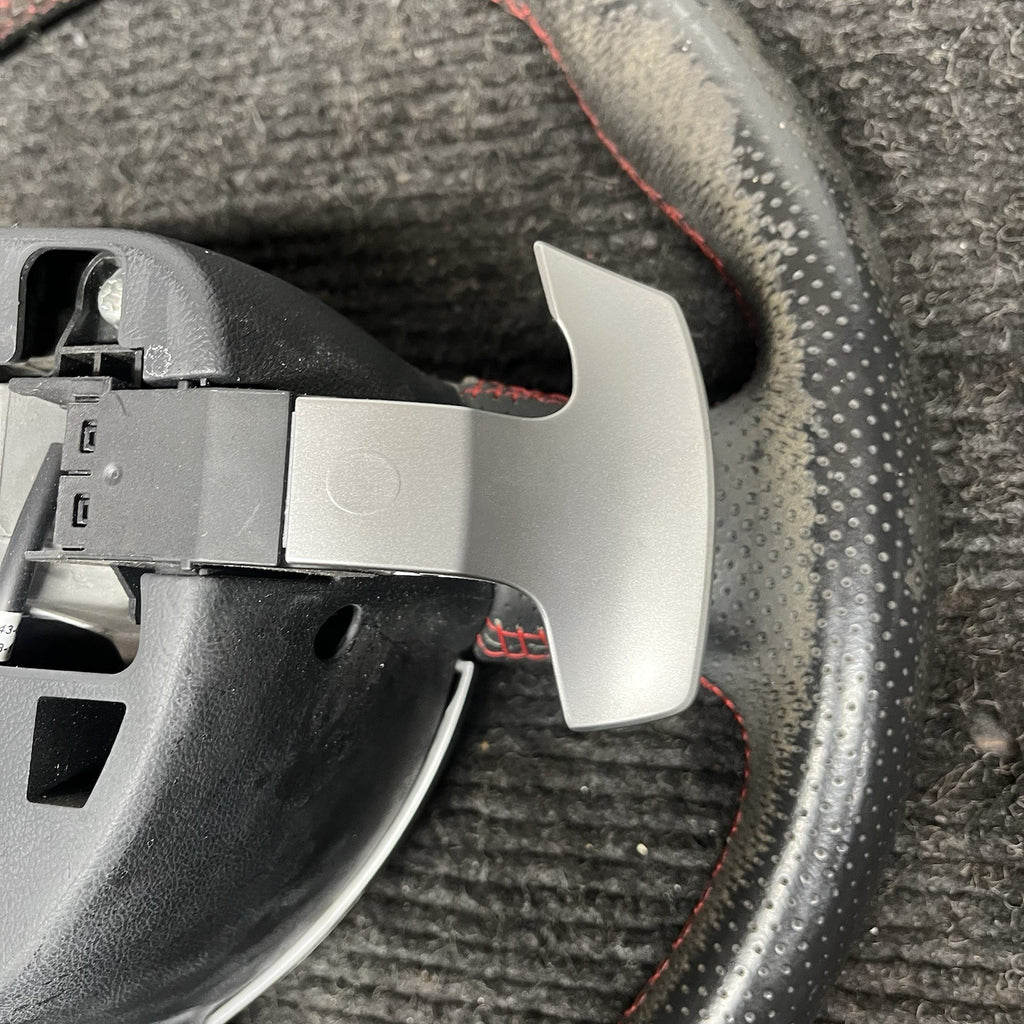 ☑️ 2013-2016 SCION FRS Subaru BRZ OEM Steering wheel Red Stitched Shift Paddles