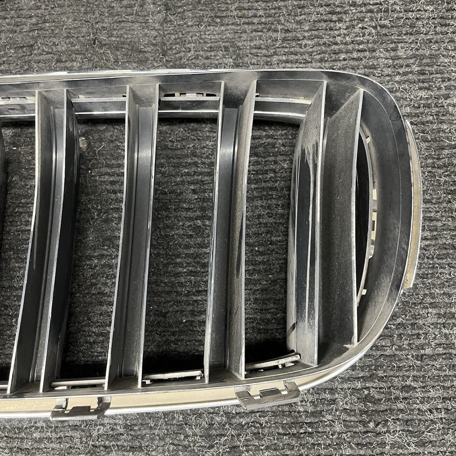 ☑️ 2014-18 BMW X5 F15 KIDNEY GRILLE RIGHT & LEFT 7316076 7316075 OEM