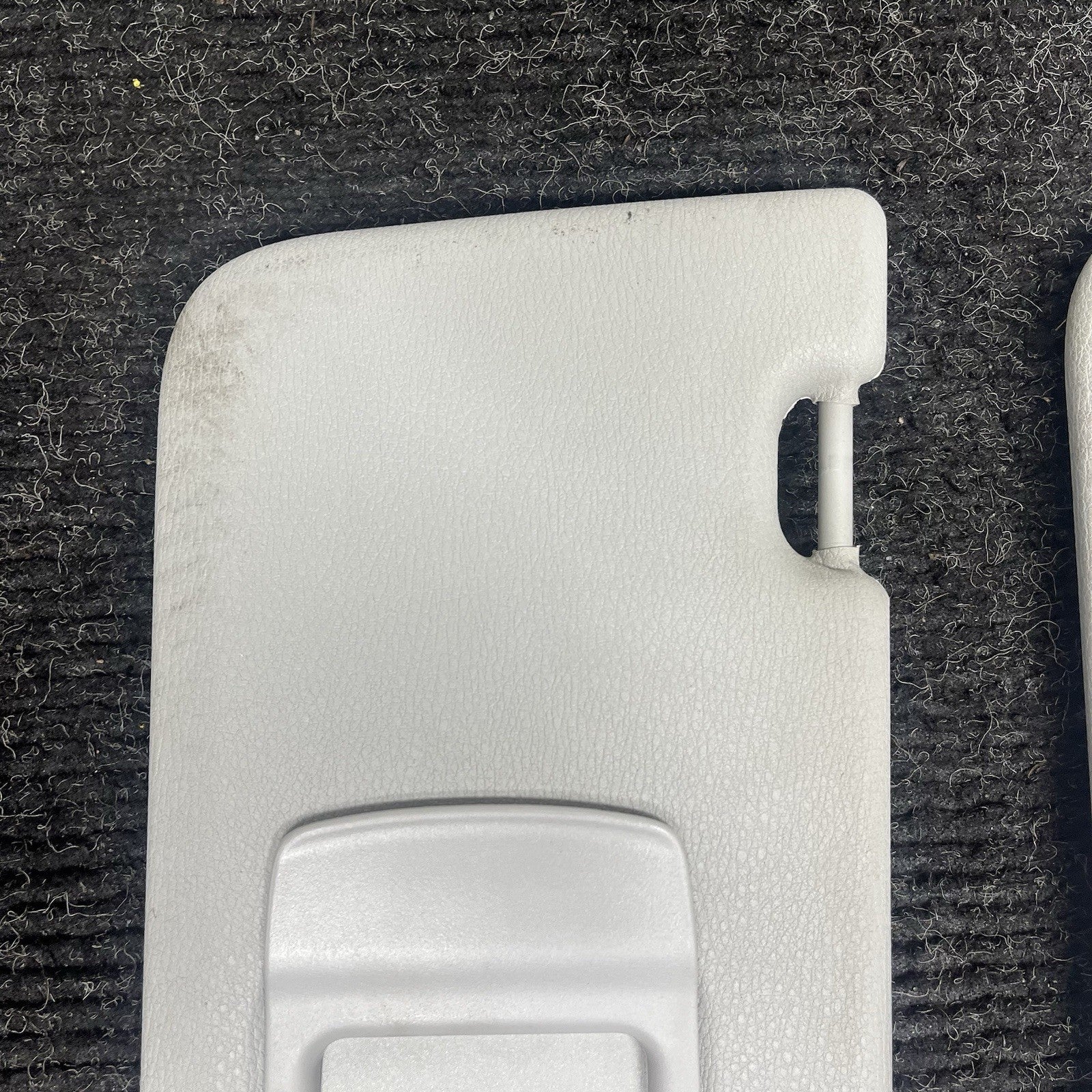 ☑️ 11-17 OEM BMW F25 X3 Left Right Driver Passenger Sun Visor Pair Beige SET