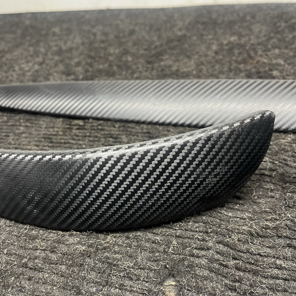 ☑️ 08-13 OEM BMW E82 E88 135 Dash Center Console Door Carbon Wrap Interior Trim