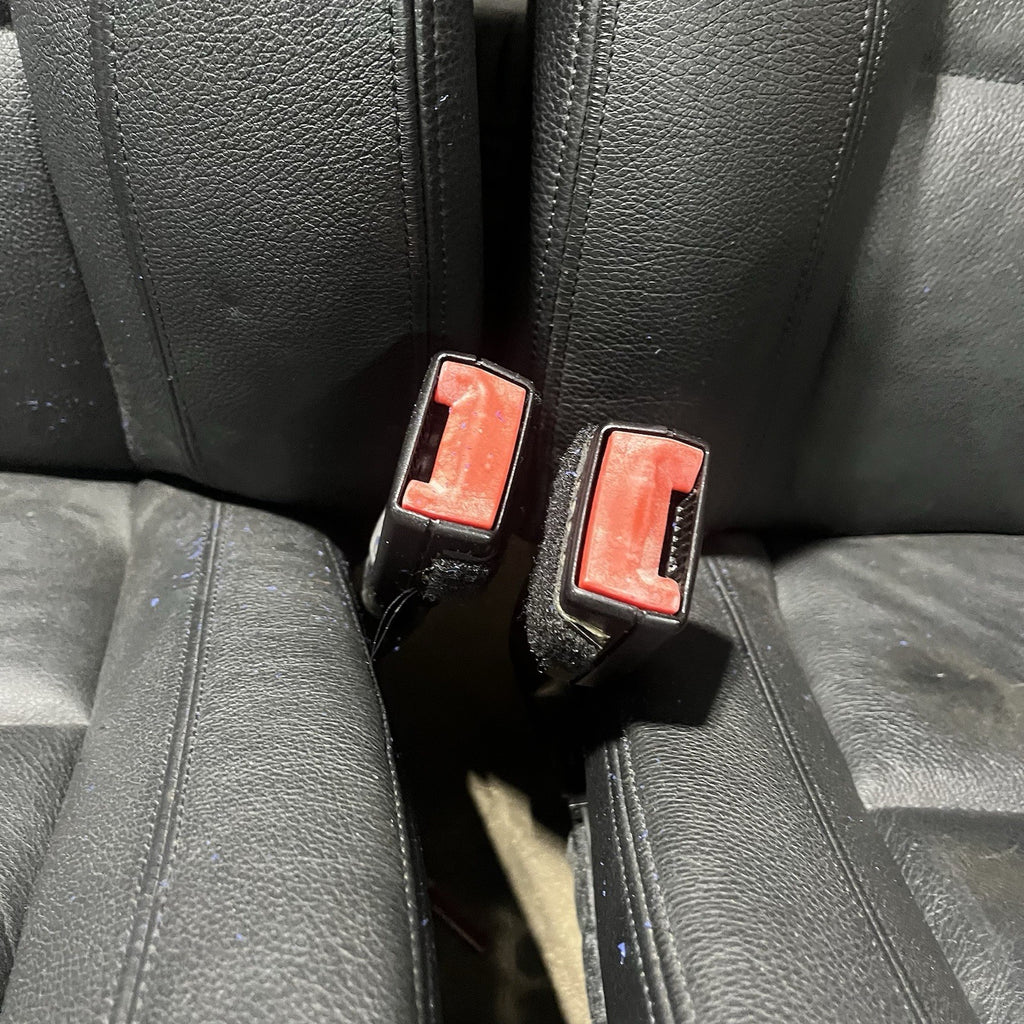 ☑️ 08-13 OEM BMW E82 128 135 Coupe Front Power Sport Seats Boston Leather Black