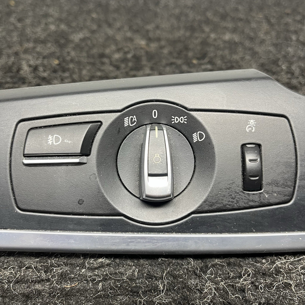 ☑️ 2011-2017 BMW F25 X3 Headlight Fog Light Head Lamp Switch Control Panel OEM