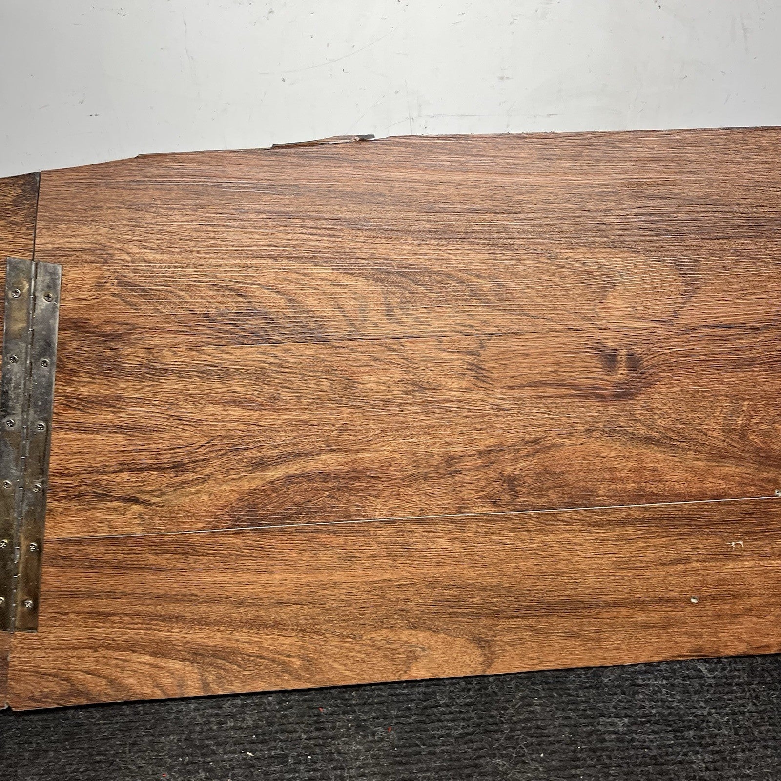 ☑️ 15-21 Subaru WRX STI Custom Wood Fold Rear Trunk Floor Cargo Liner Cover
