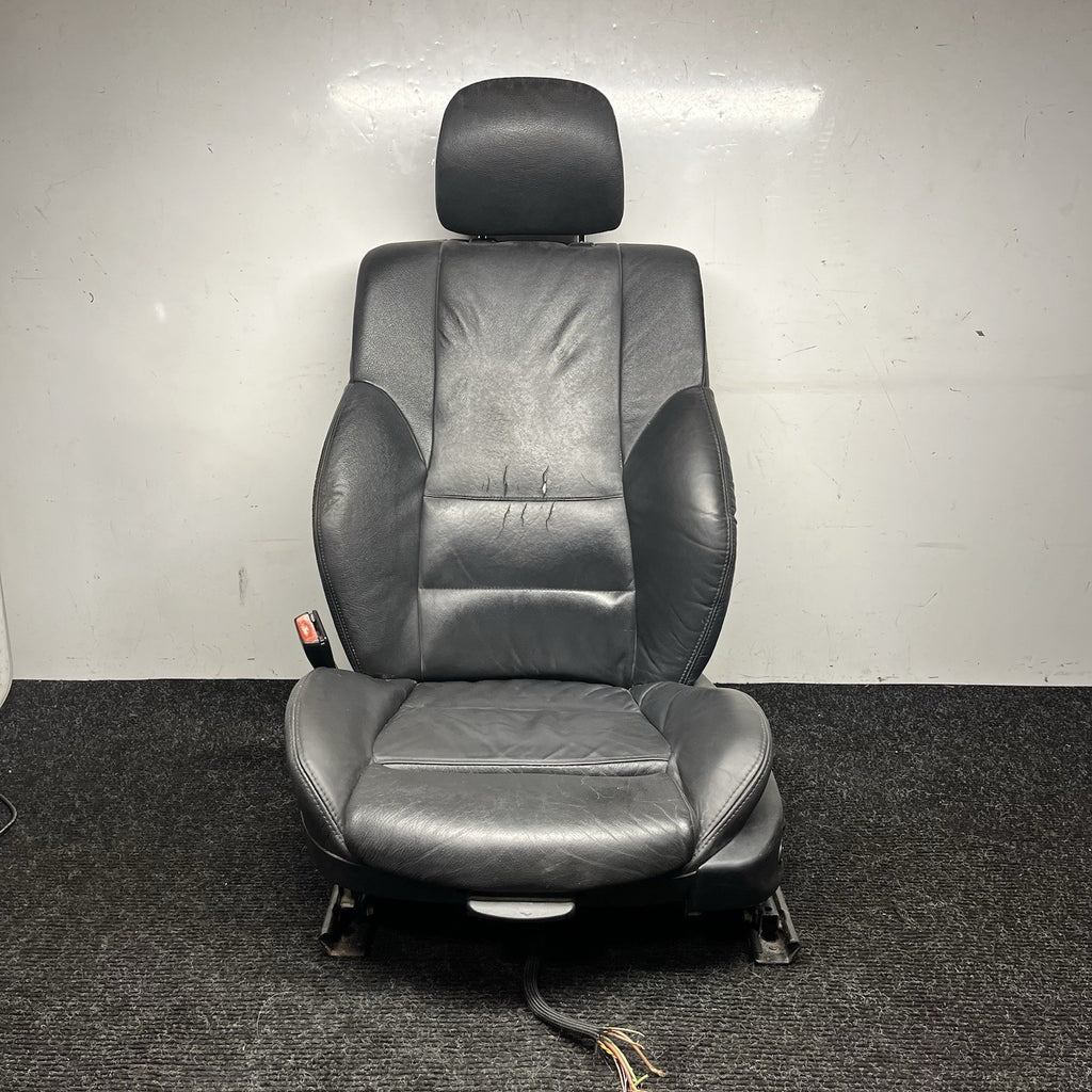 ☑️ OEM BMW E46 325CI 330CI Sedan Front Driver Left Seat Black