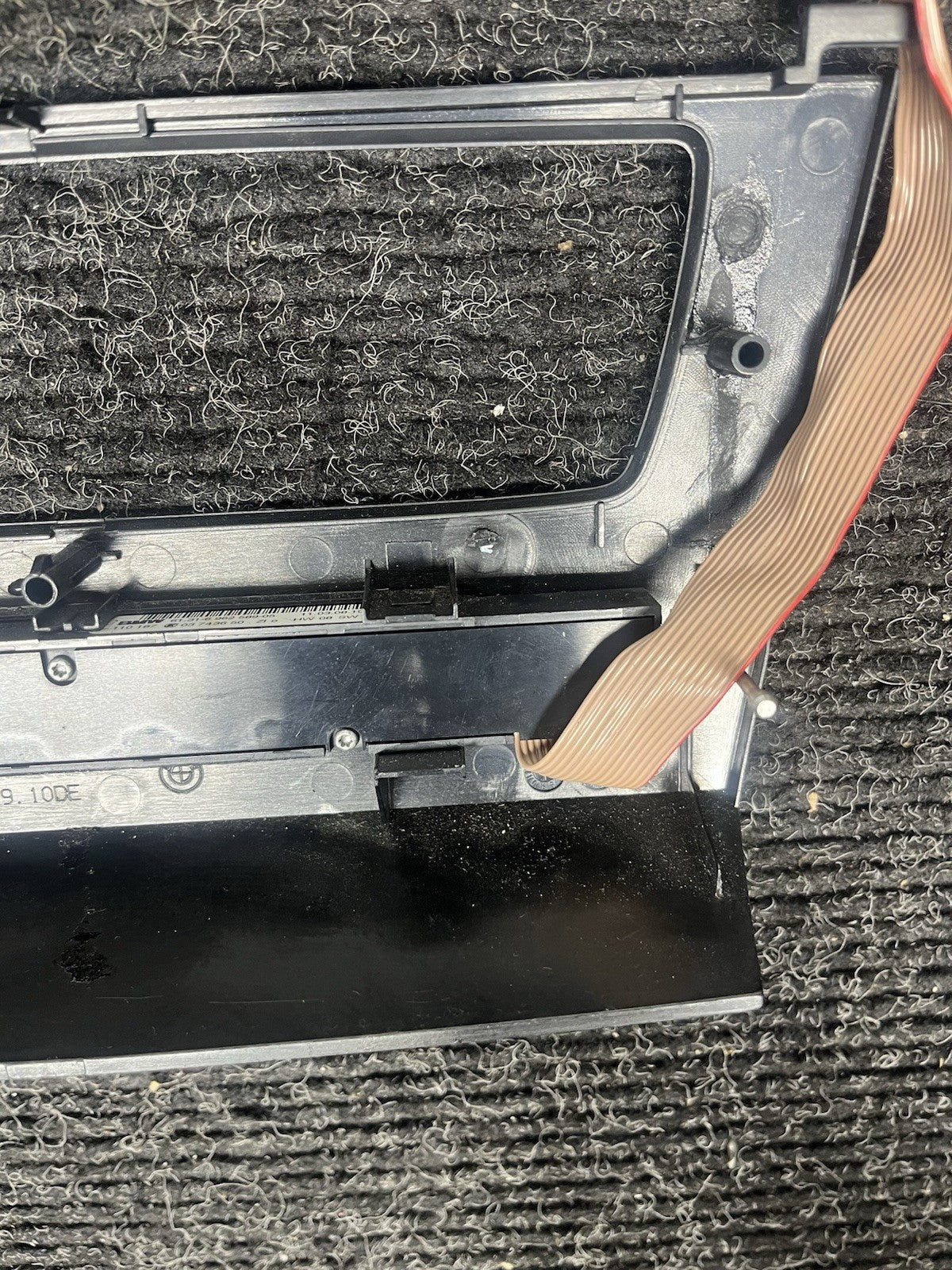 ☑️ BMW 2006-2012 E90 TRIM FOR CLIMATE CONTROL+HEATED SEATS PANEL OEM 9120979