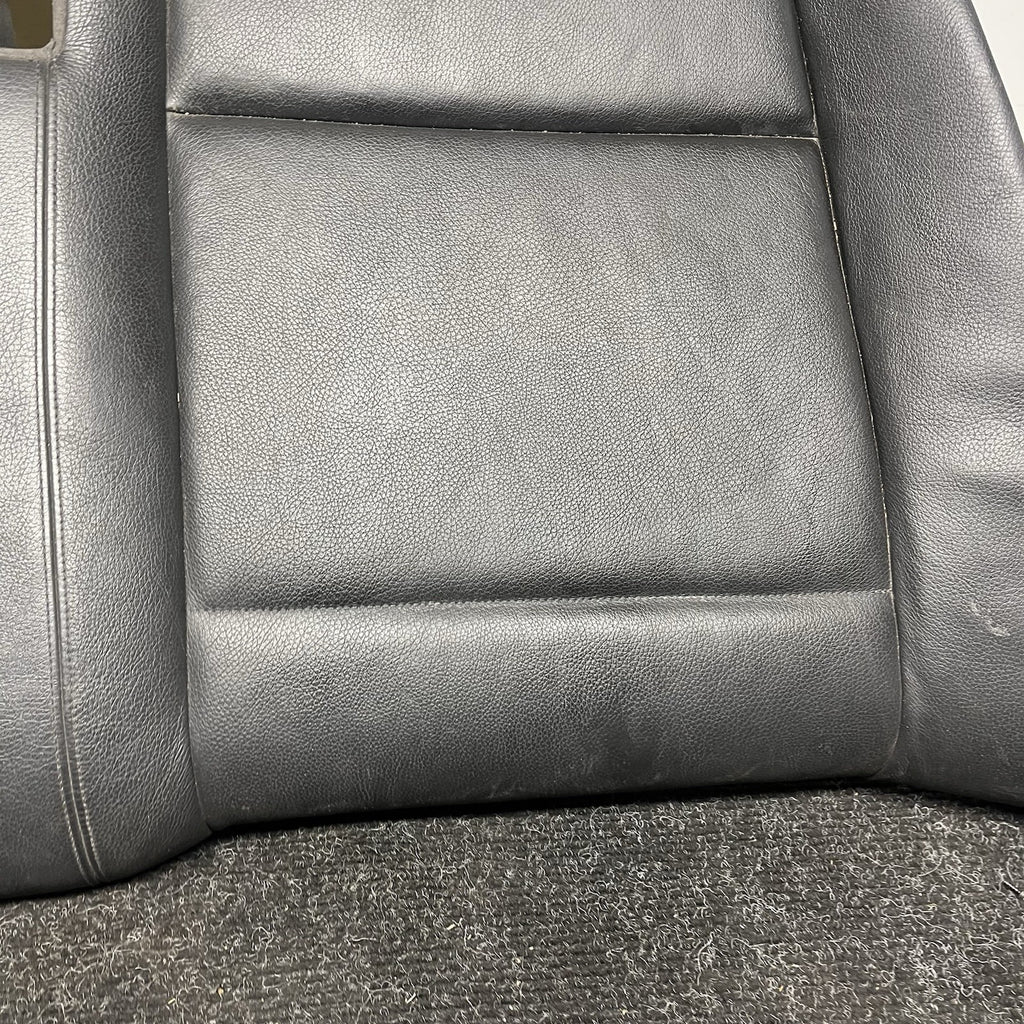 ☑️ 08-13 OEM BMW E82 E88 128 135 Rear Seat Lower Cushion Leather Black