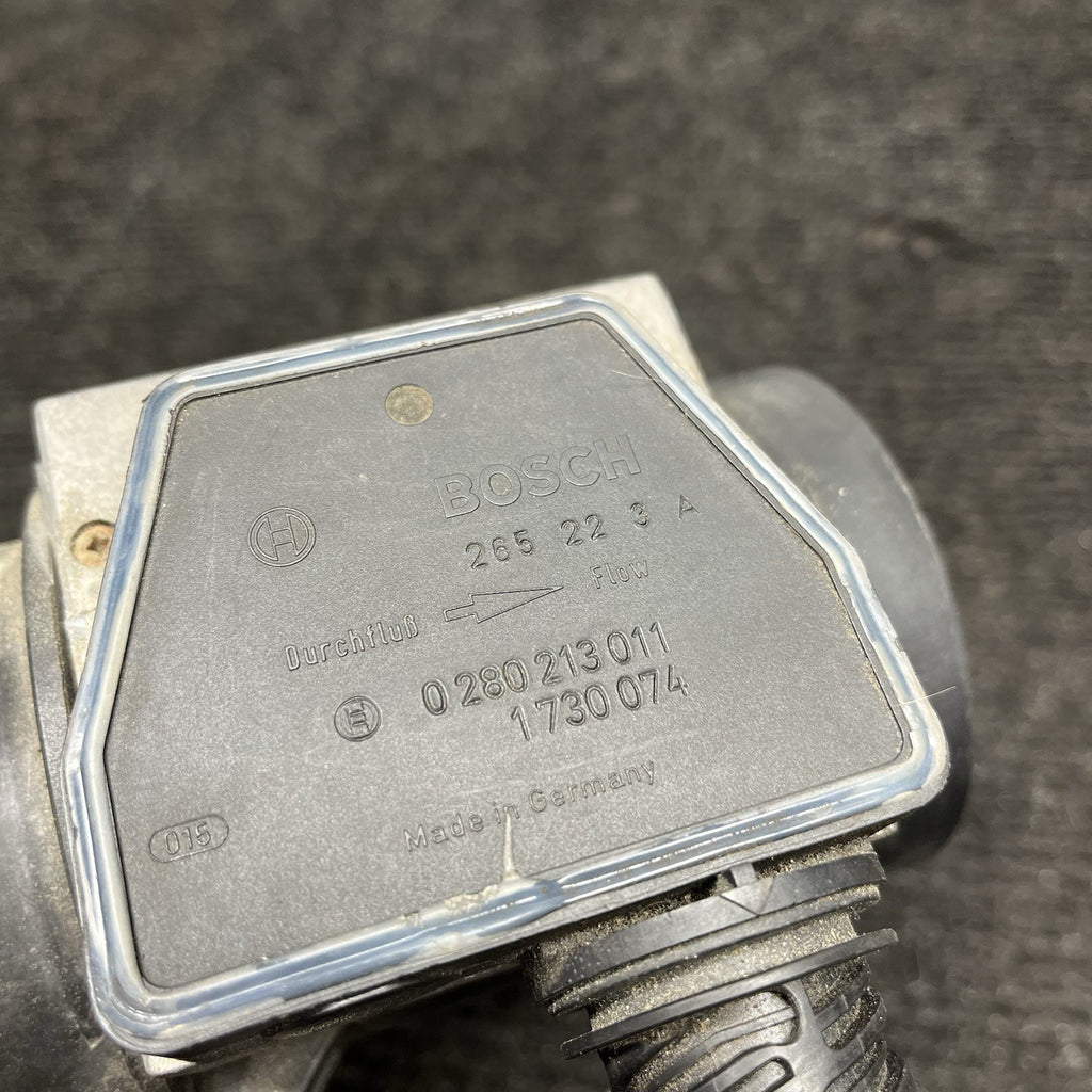 ☑️ BMW E36 M50NV Non Vanos MAF Mass Airflow Sensor Meter Bosch 0280213011