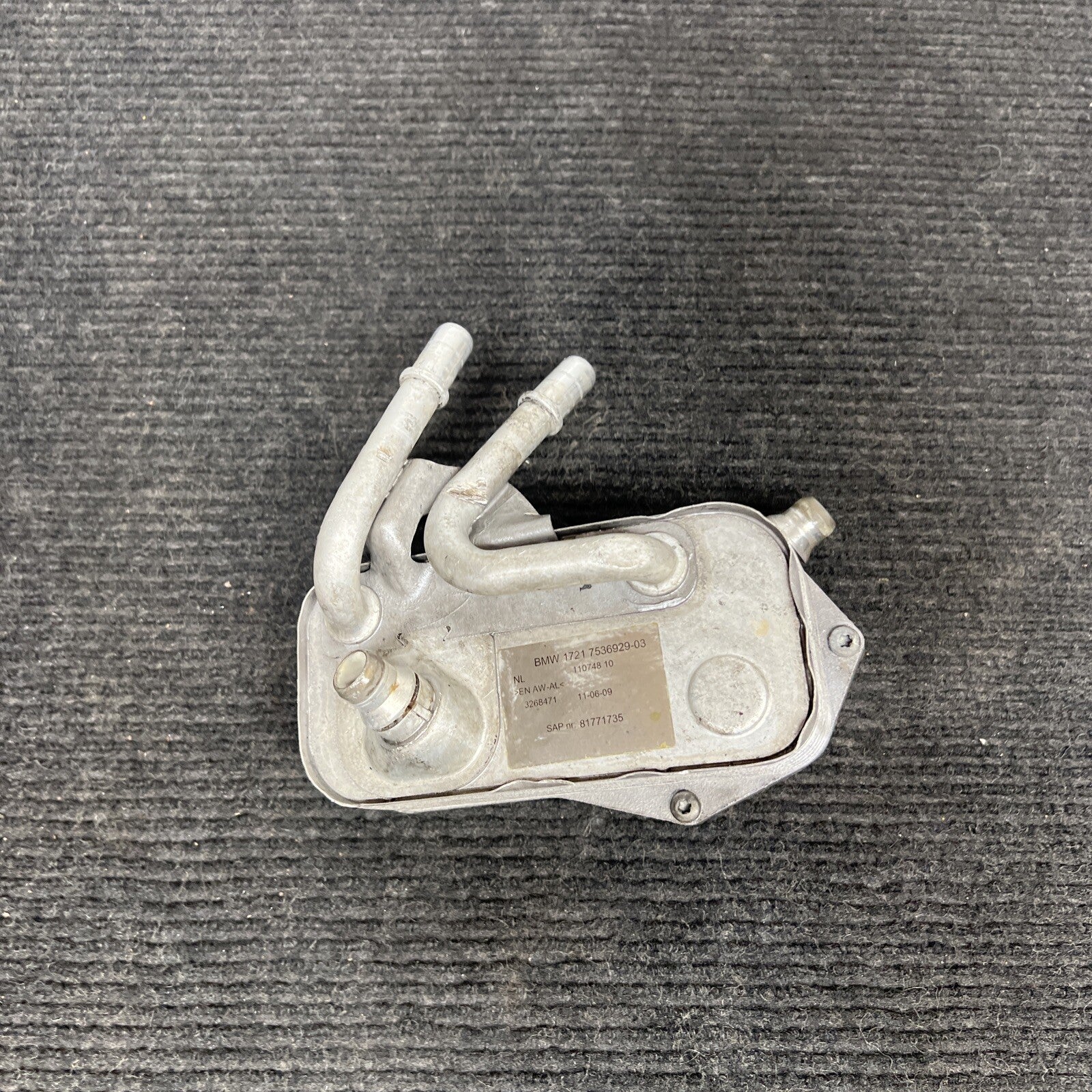 ☑️ OEM BMW E90 E92 E88 Automatic Transmission Heat Exchanger Oil Cooler N54 N55