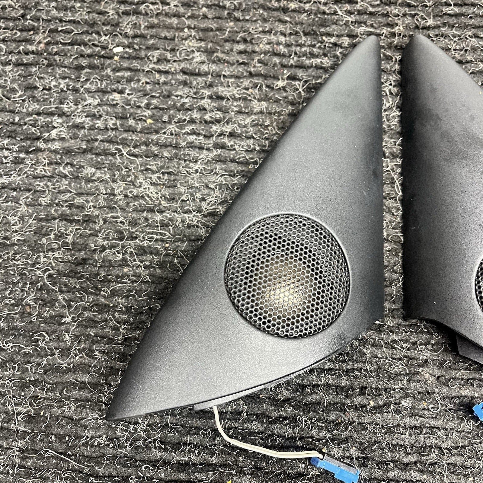 ☑️ 03-08 BMW Z4 E85 Front Right & Left Corner Tweeter Speaker w/ Cover Set OEM