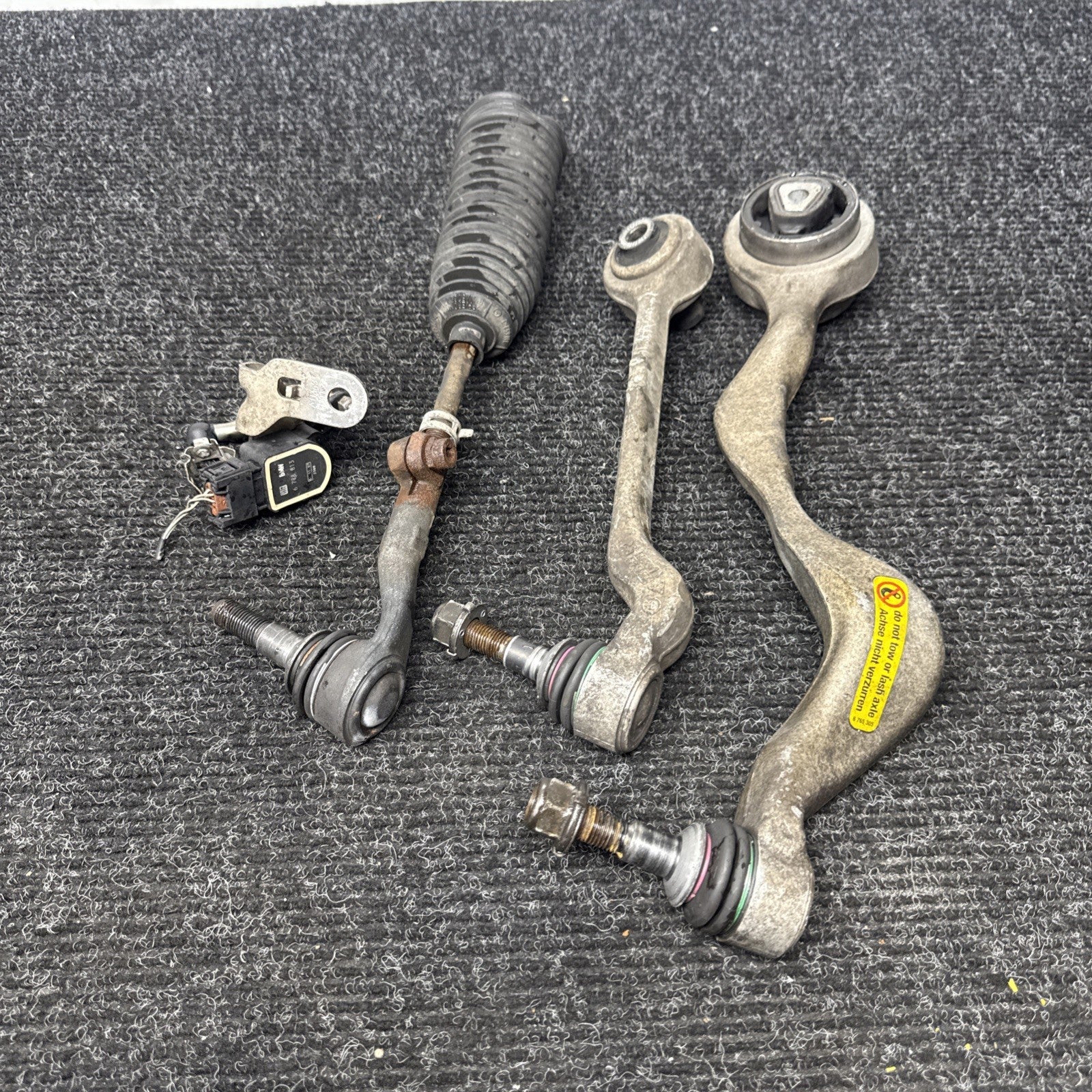 ☑️ OEM BMW E82 E88 E90 E92 E93 RWD Front Left Lower Upper Control Arm w/ Tie Rod