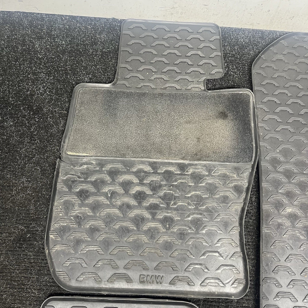 ☑️ BMW 06-12 3-Series Original E90 All-Weather Rubber Floor Mat OEM Front Rear