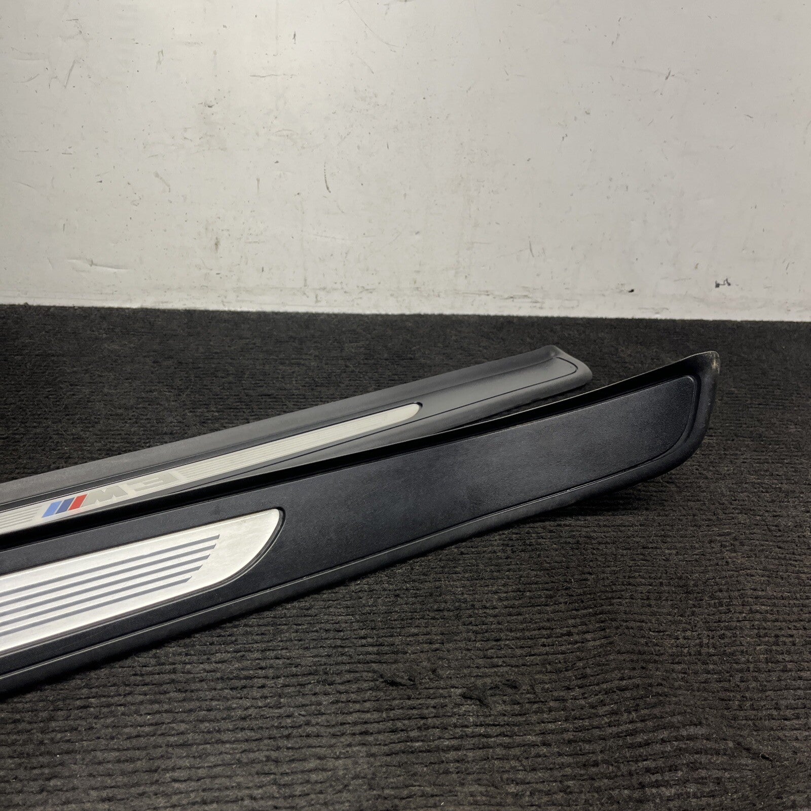 ☑️ 08-13 OEM BMW E92 E93 M3 Door Sill Plate Molding Trim Left Right SET M3