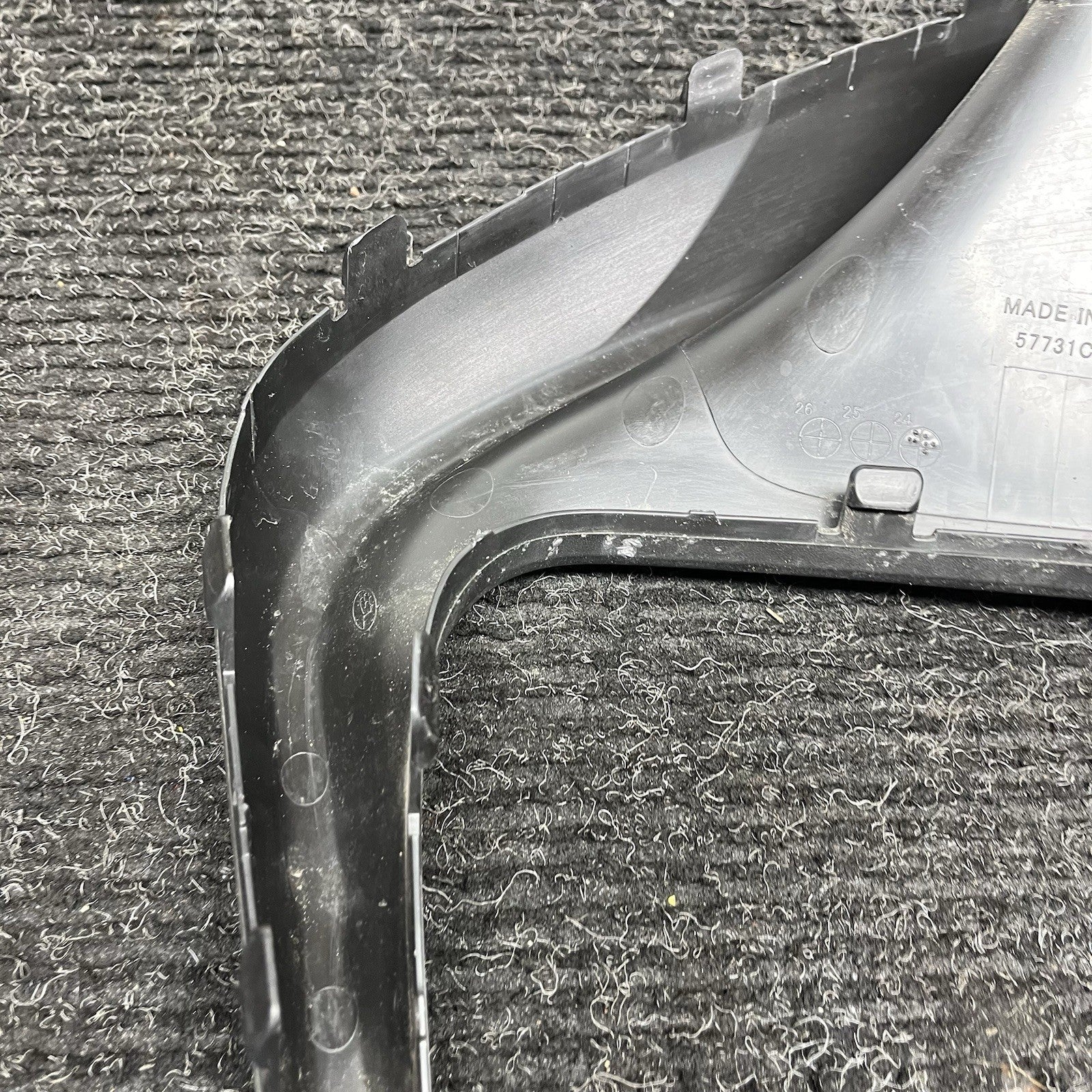 ☑️ 2022 SUBARU BRZ LIMITED FA24 OEM FRONT BUMPER RH COVER DUCT 57731CC060
