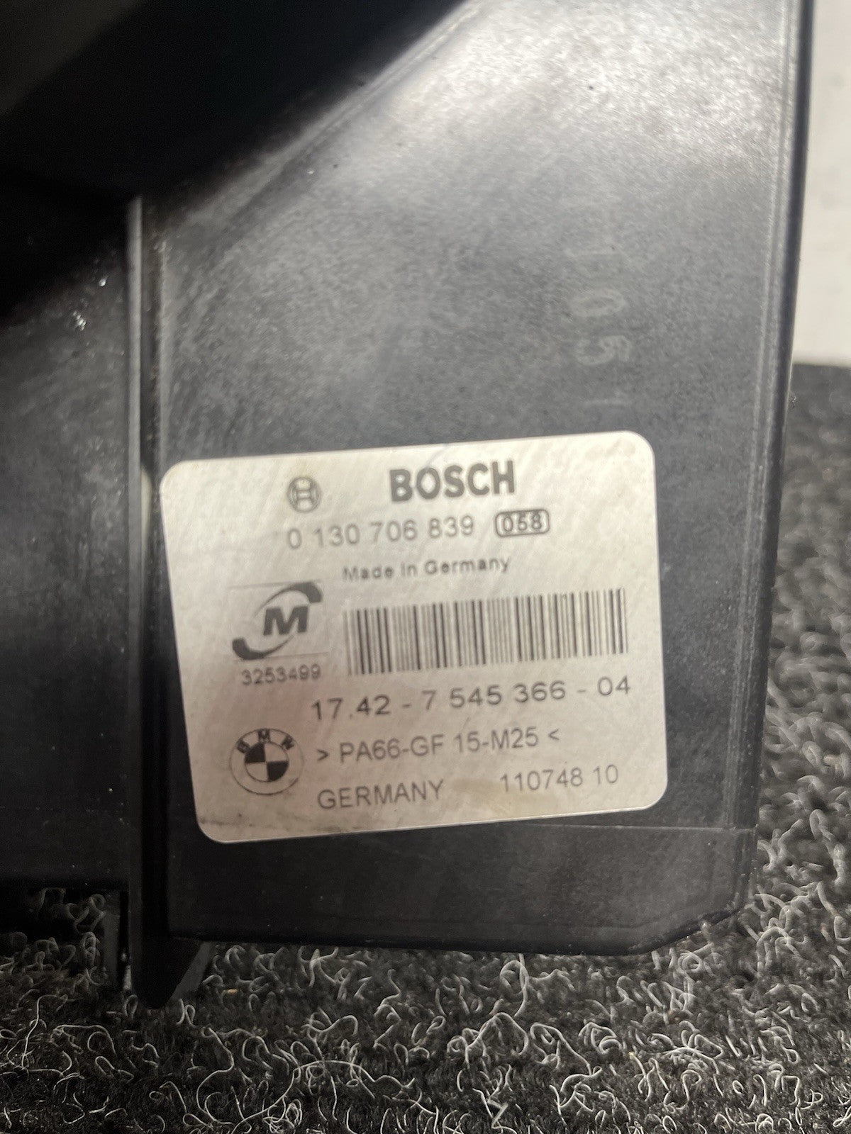 ☑️ 07-13 OEM BMW E88 E90 E92 N54 N55 Engine Radiator Cooling Auxiliary Fan 600W