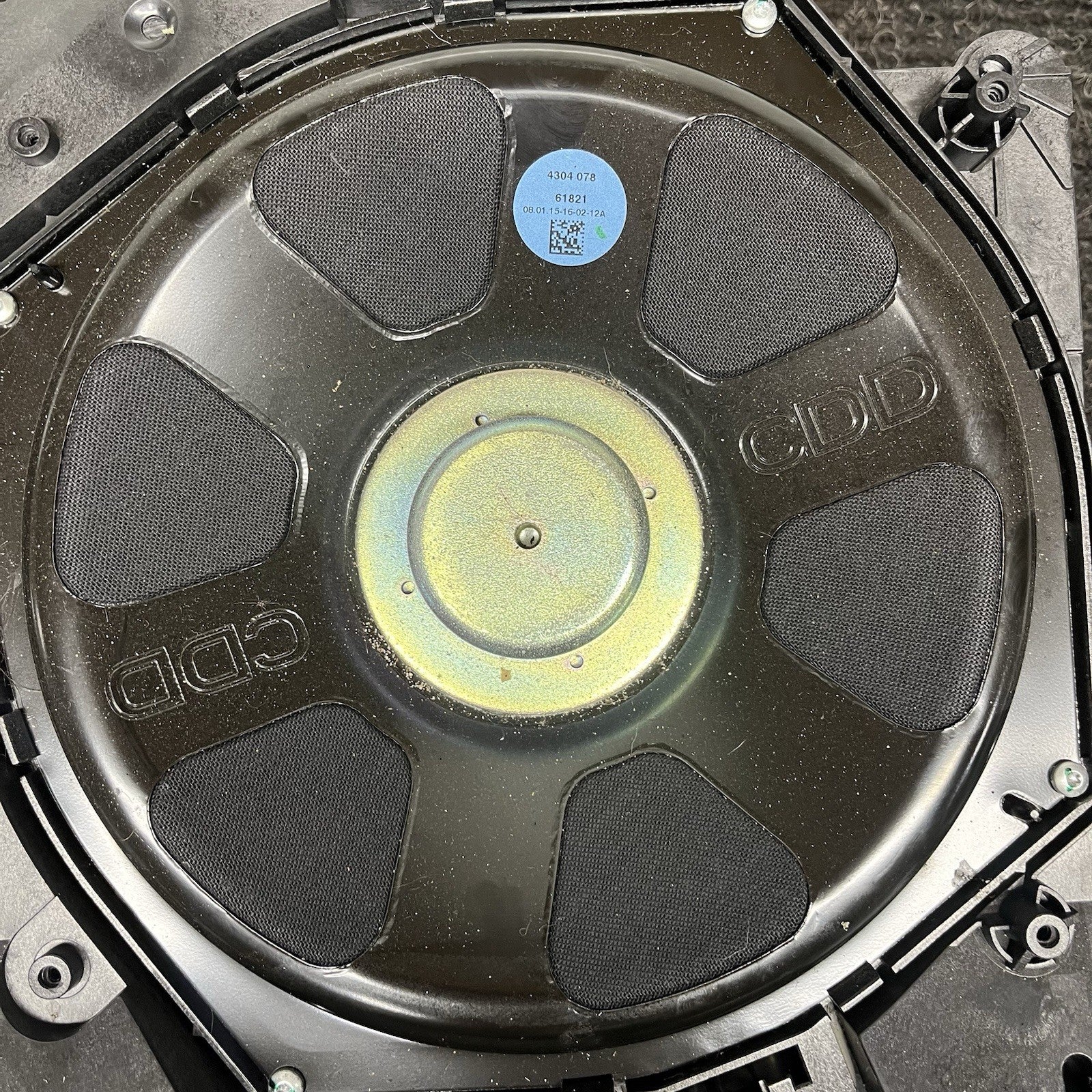 ☑️ 14-16 BMW F30 F32 F34 335i LEFT RIGHT UNDER SEAT HI-FI SUBWOOFER SPEAKER SET