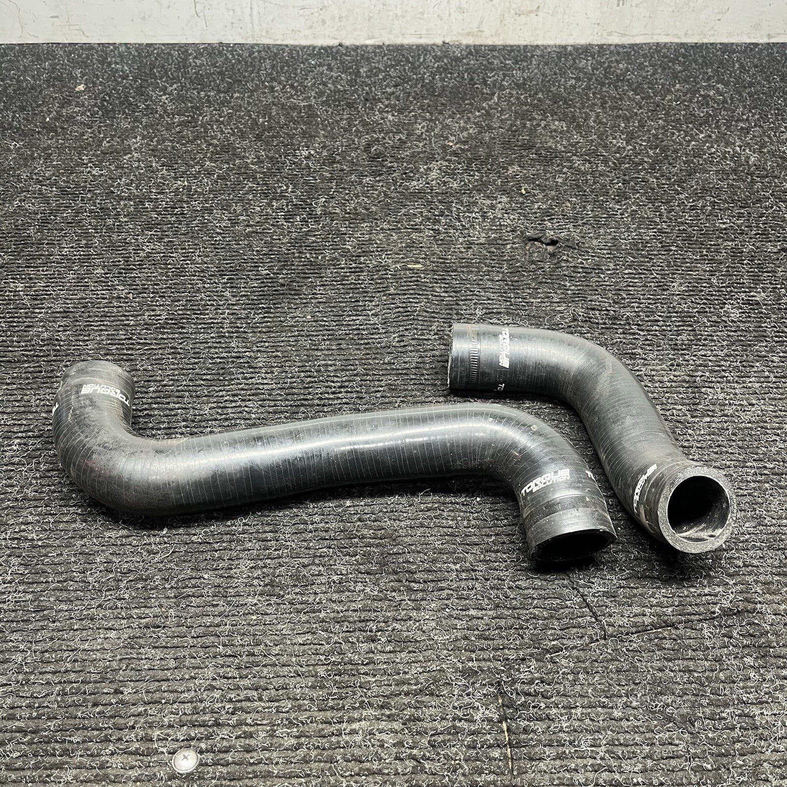 ☑️ Torque Solution Radiator Hose Kit Black Fits WRX 08-14 STI 08-21 FXT 09-13
