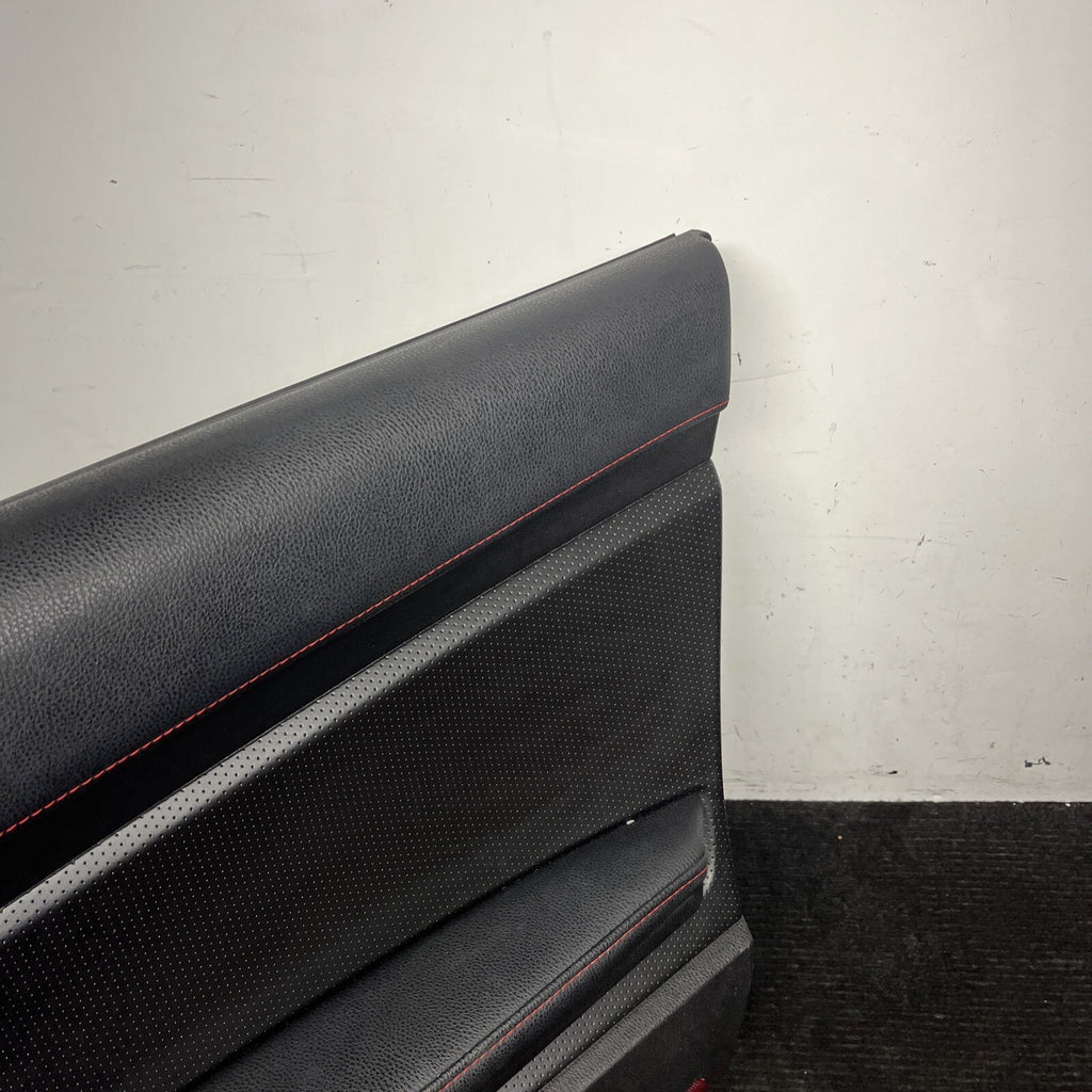 ☑️ 2013-2016 RH SCION FRS BRZ 86 OEM RED STITCHED DOOR PANELS SPEAKER ARM REST