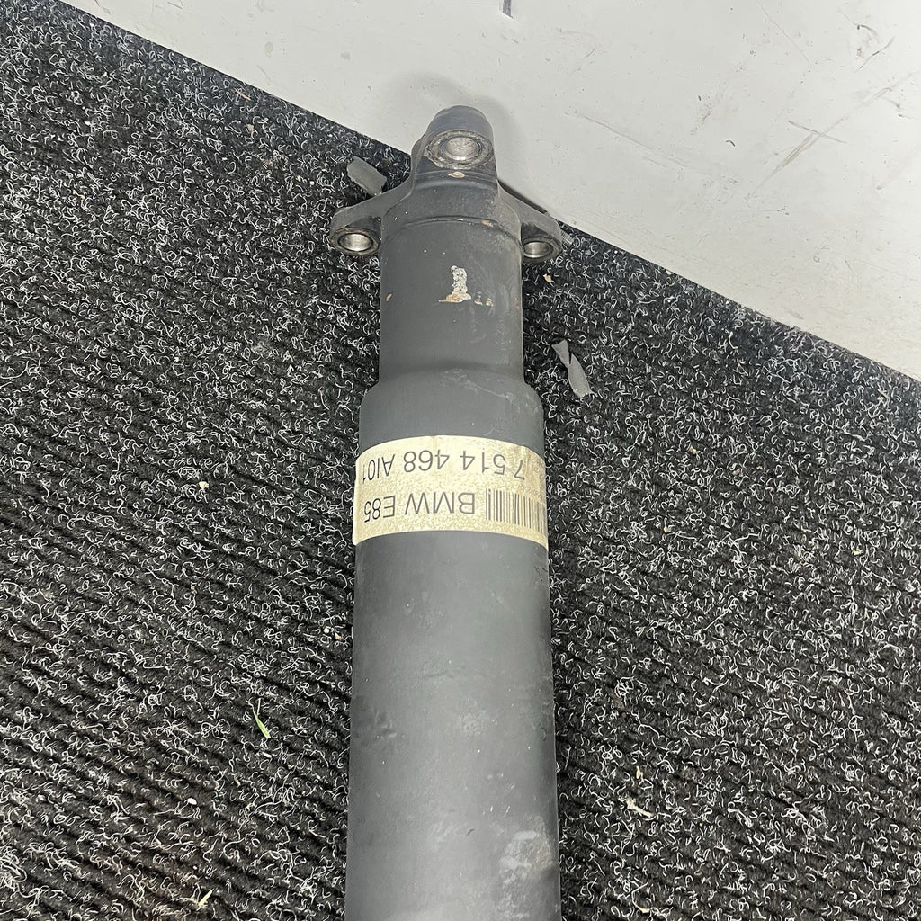 ☑️ 03-06 BMW E85 Z4 6 Speed Manual Transmission Driveshaft Propeller 1230M OEM