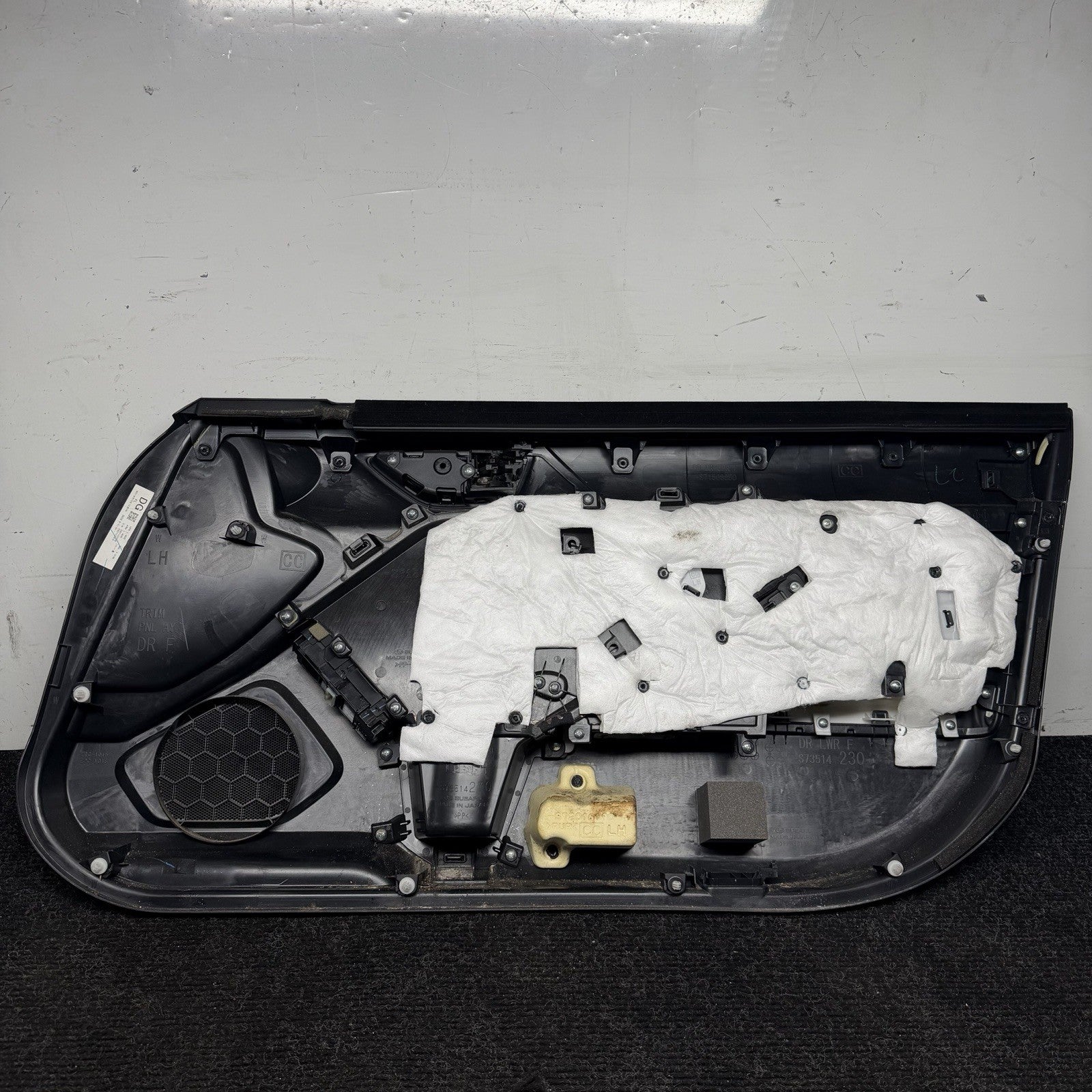 ☑️ Toyota GR86 BRZ Driver Left Front Door Trim Panel Card Black Fits 2022-2025