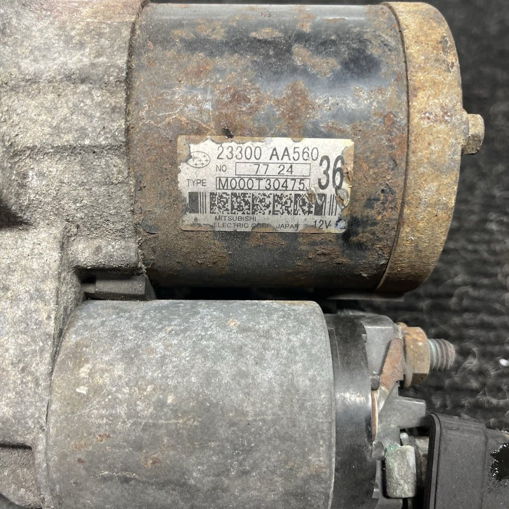☑️ Starter Motor Turbo Wrx 5 Speed Fits 08-14 IMPREZA 1250277
