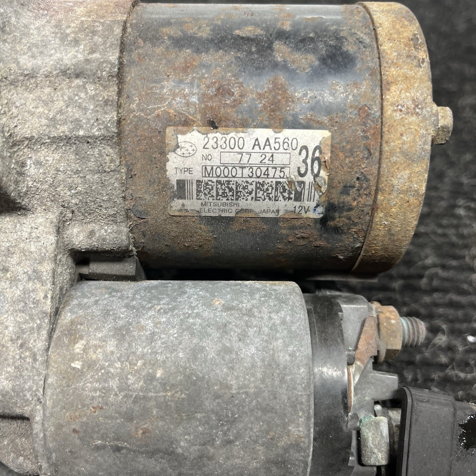 ☑️ Starter Motor Turbo Wrx 5 Speed Fits 08-14 IMPREZA 1250277