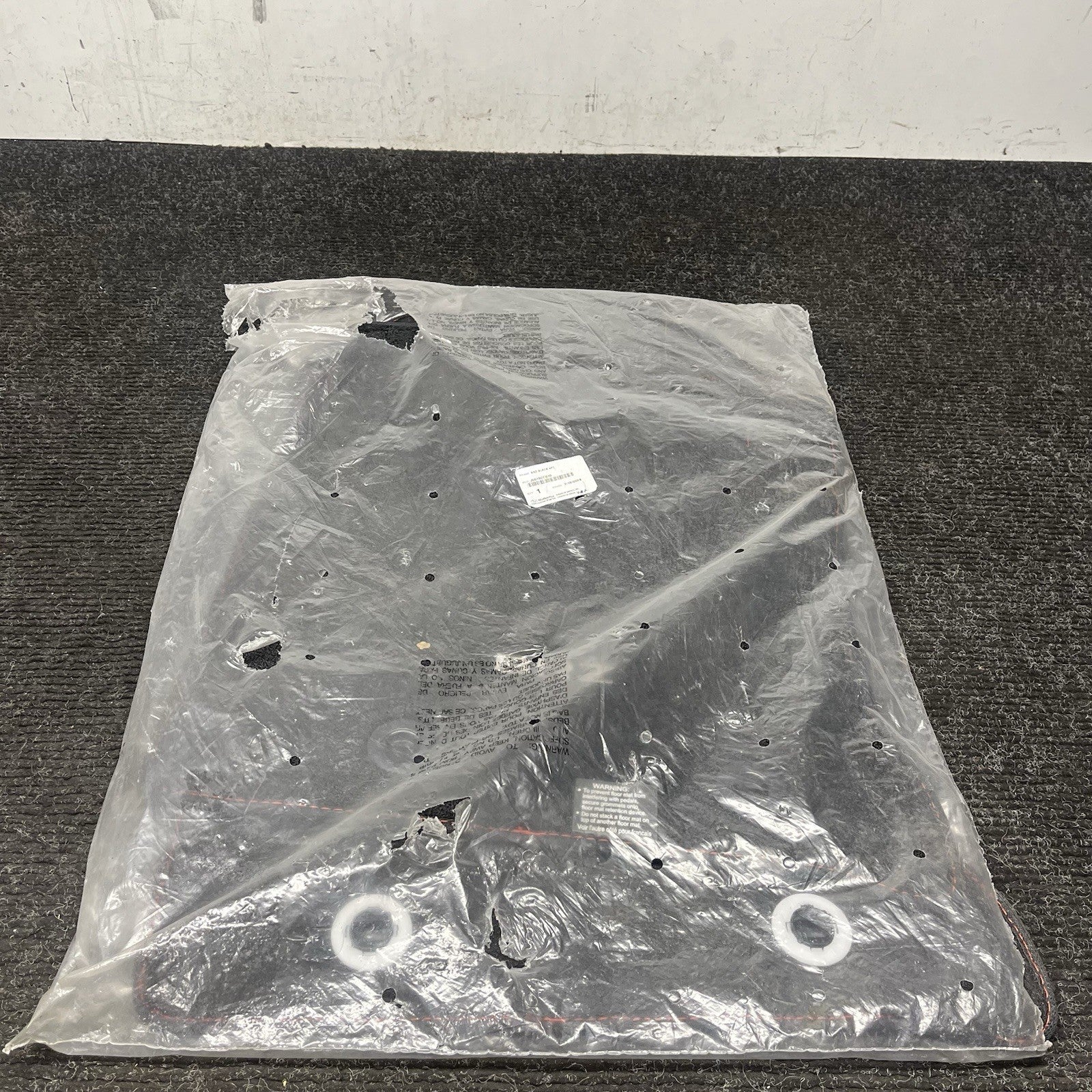 ☑️ 2022-2025 Subaru BRZ OEM Black Carpeted Floor Mats Red Stitching Brand New