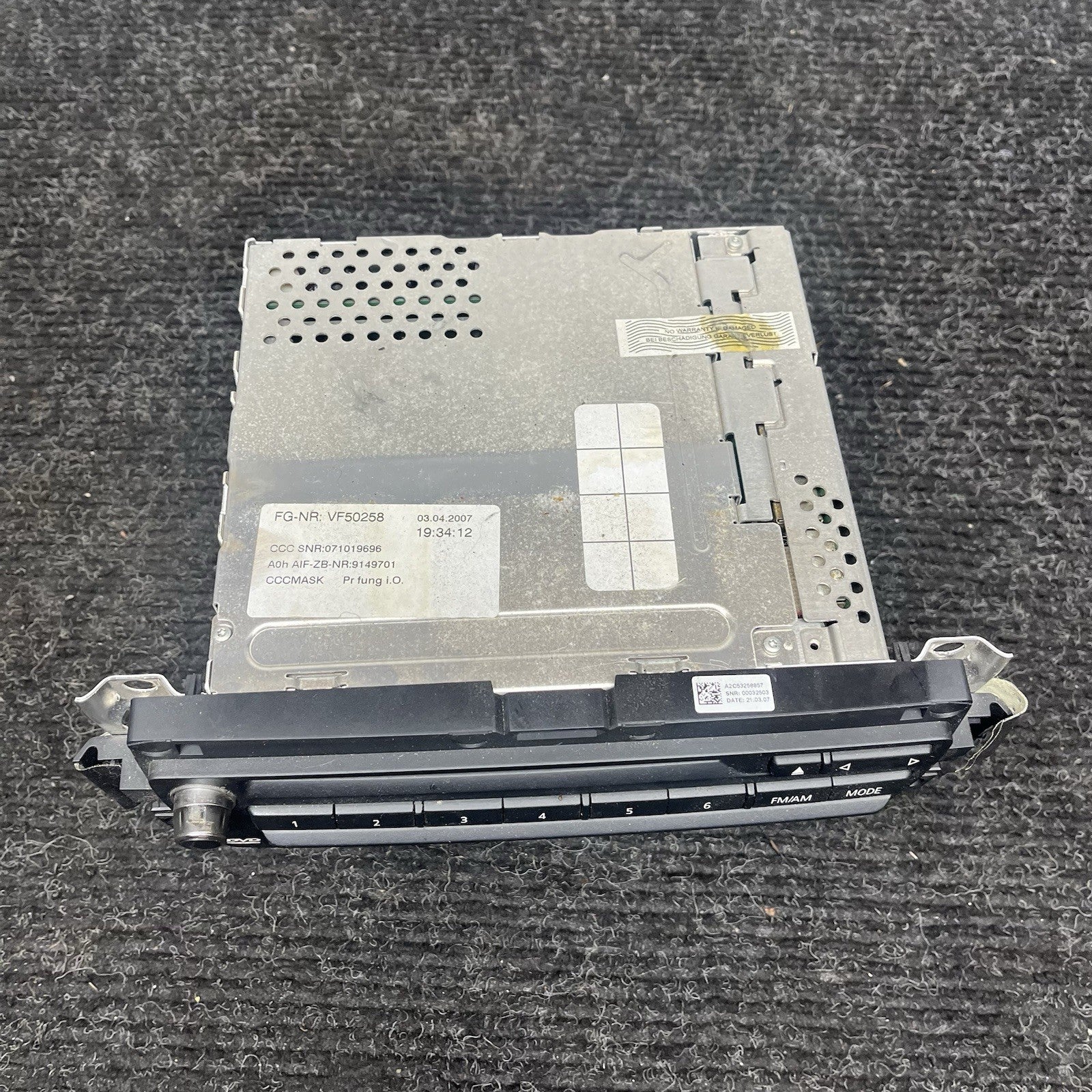 ☑️ BMW E90 E92 E93 3 Series Radio Stereo GPS Nav DVD CD Player CCC Unit OEM