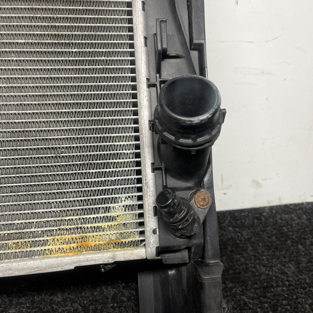 ☑️ 07-13 BMW E92 N54 335i RADIATOR A/T TRANSMISSION OIL COOLER W CONDENSER OEM